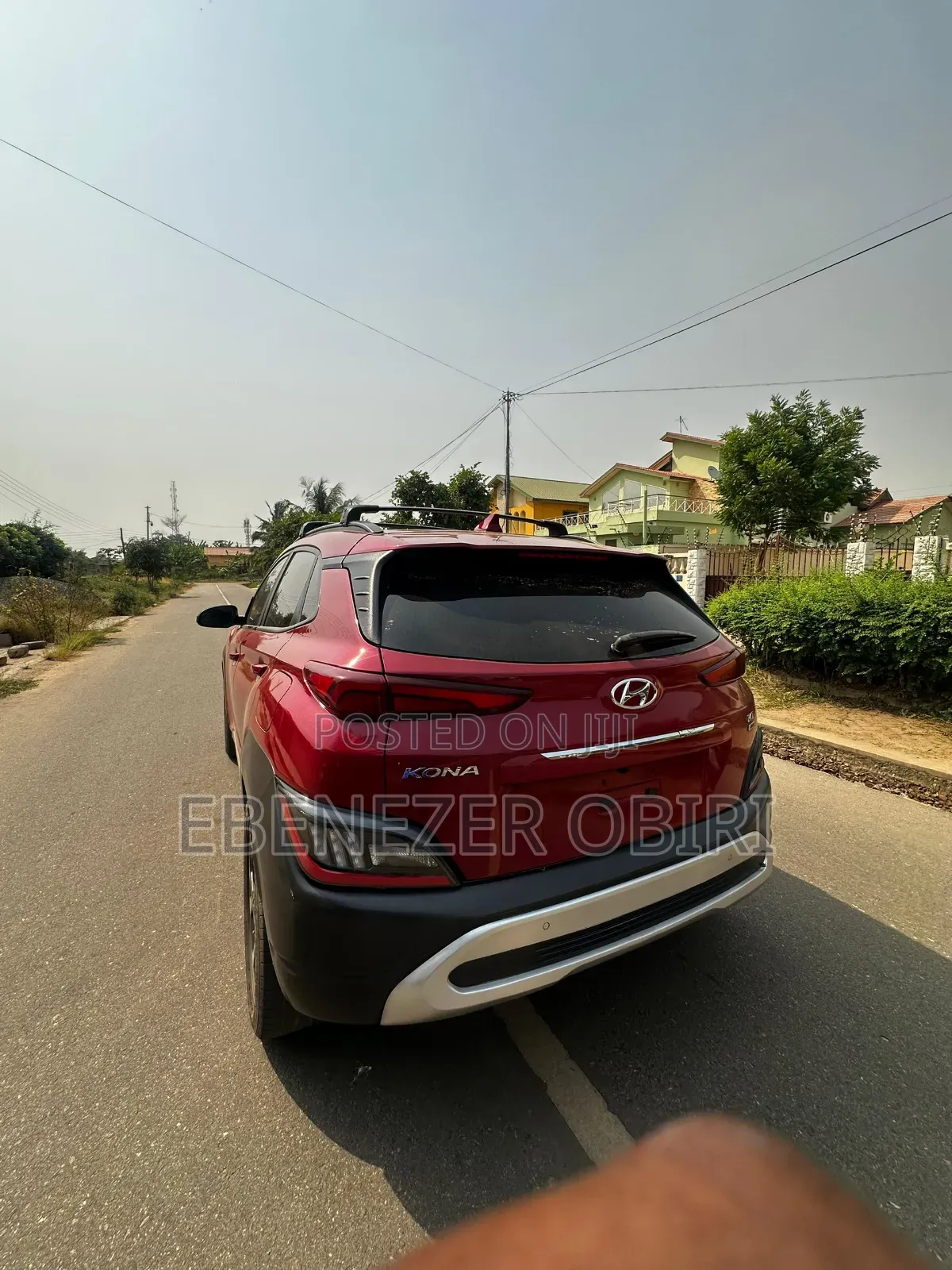 Hyundai Kona Limited 2023 Burgundy