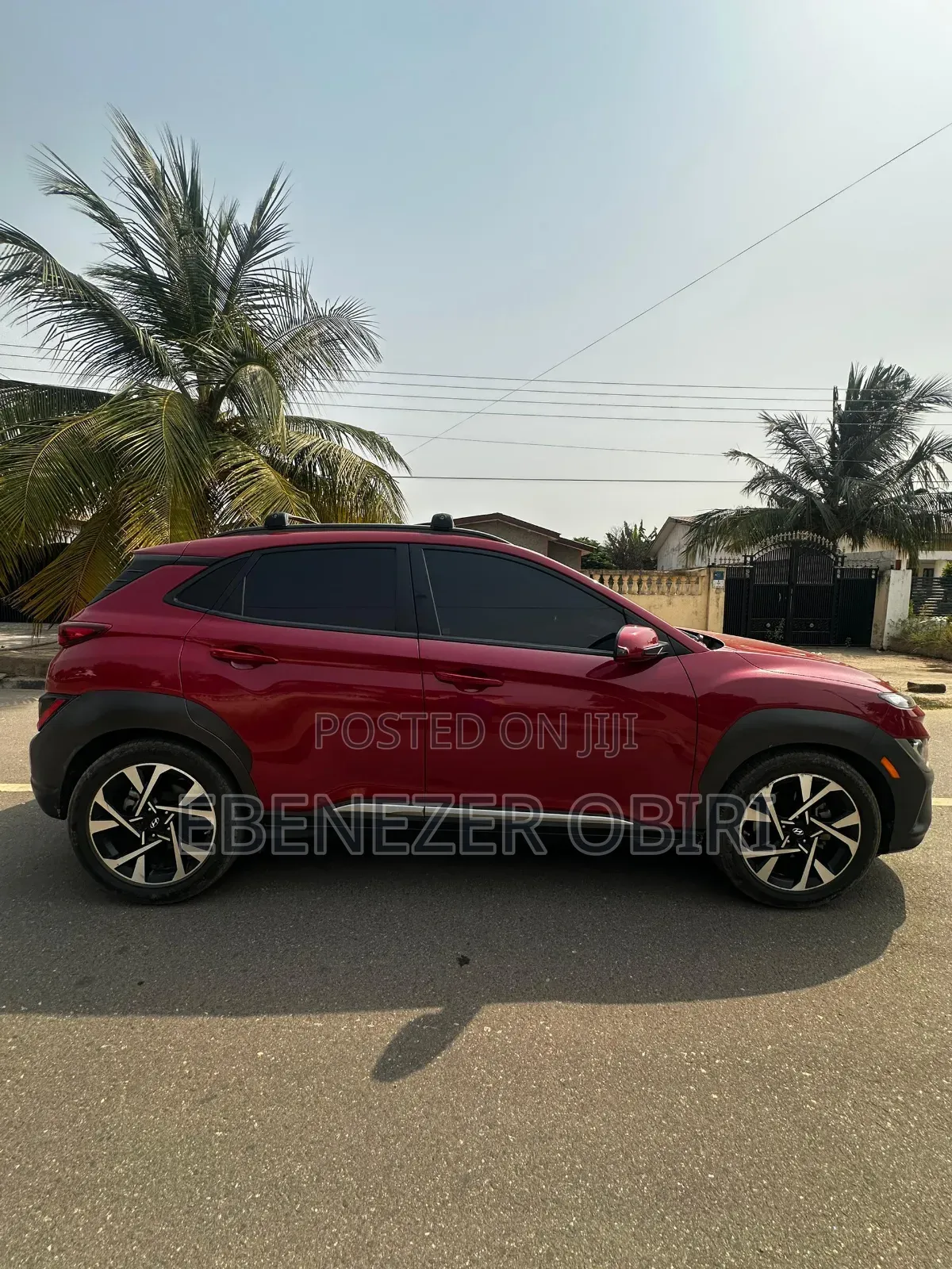 Hyundai Kona Limited 2023 Burgundy