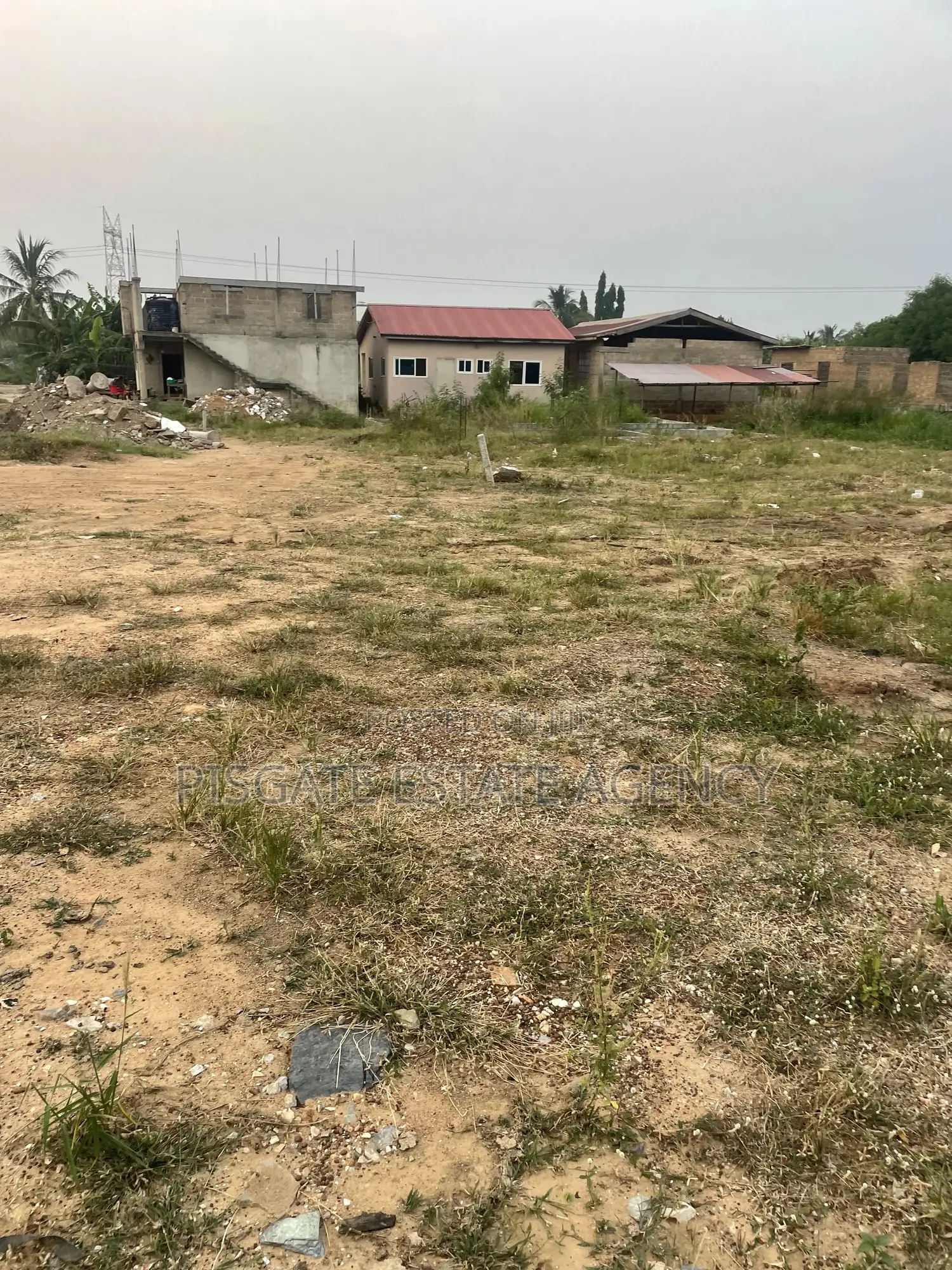 Half Plot 50/70 for Sale at Ablekuma -Pokuase Highway