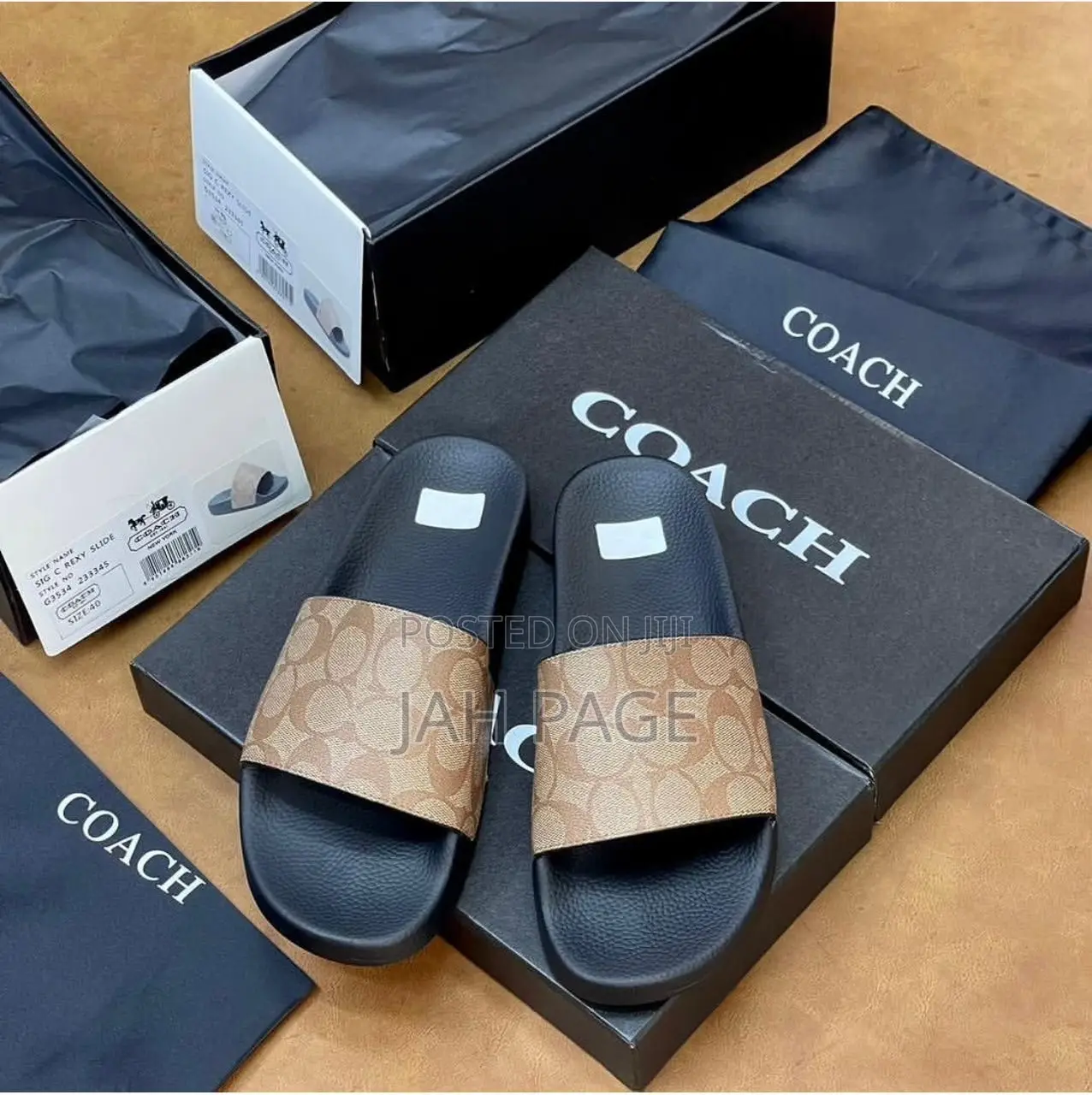 Coach Slippers