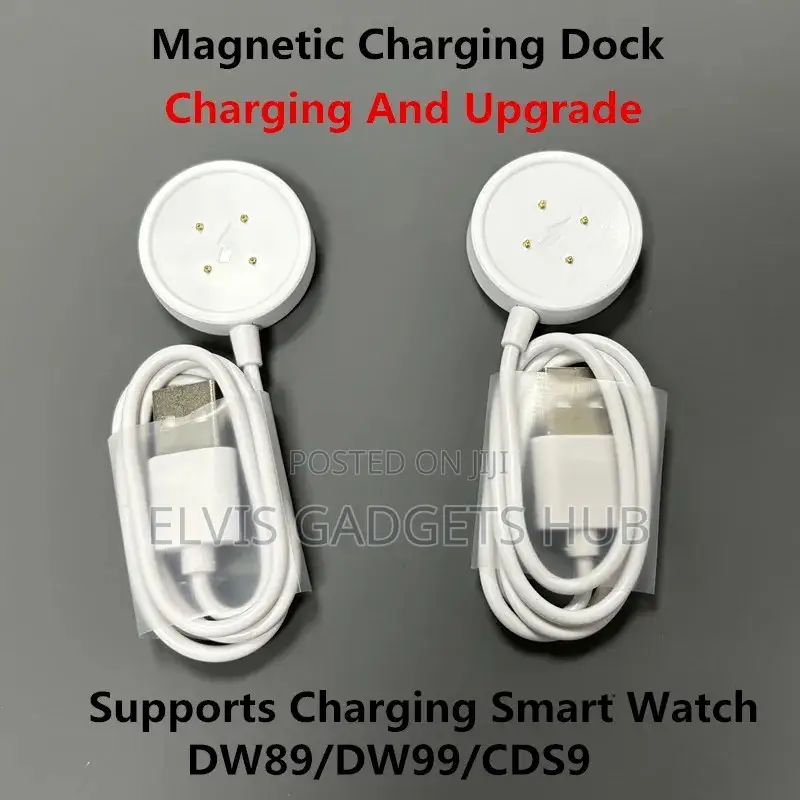 Charging Cable for Dw89/Dw98 Smart Watch