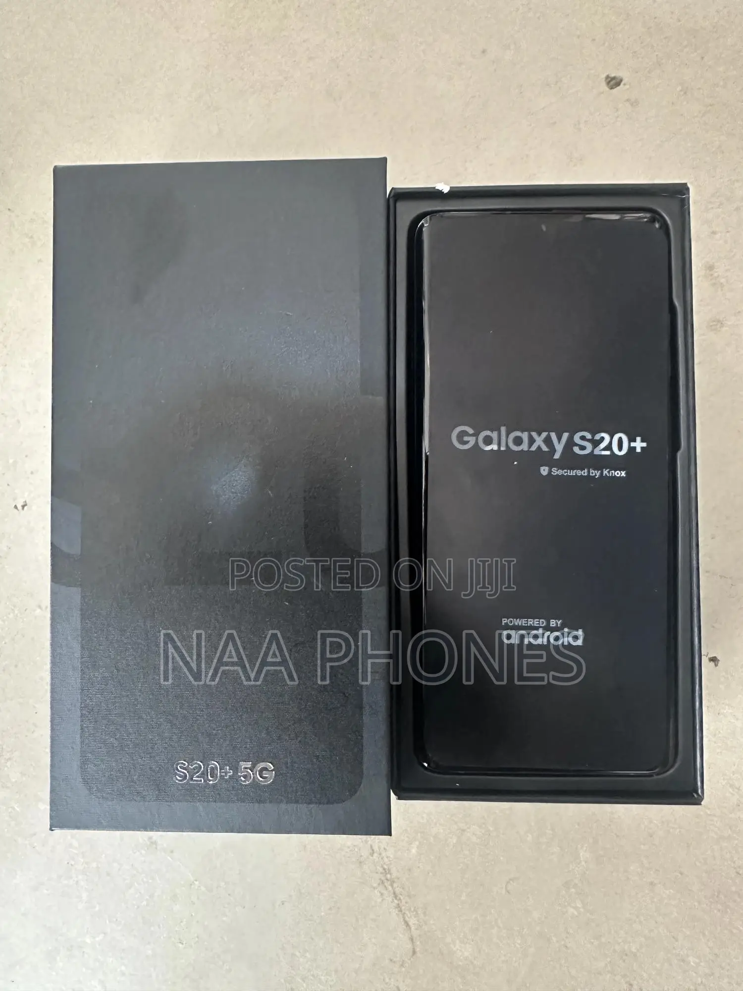 New Samsung Galaxy S20+ 5G 256 GB Black