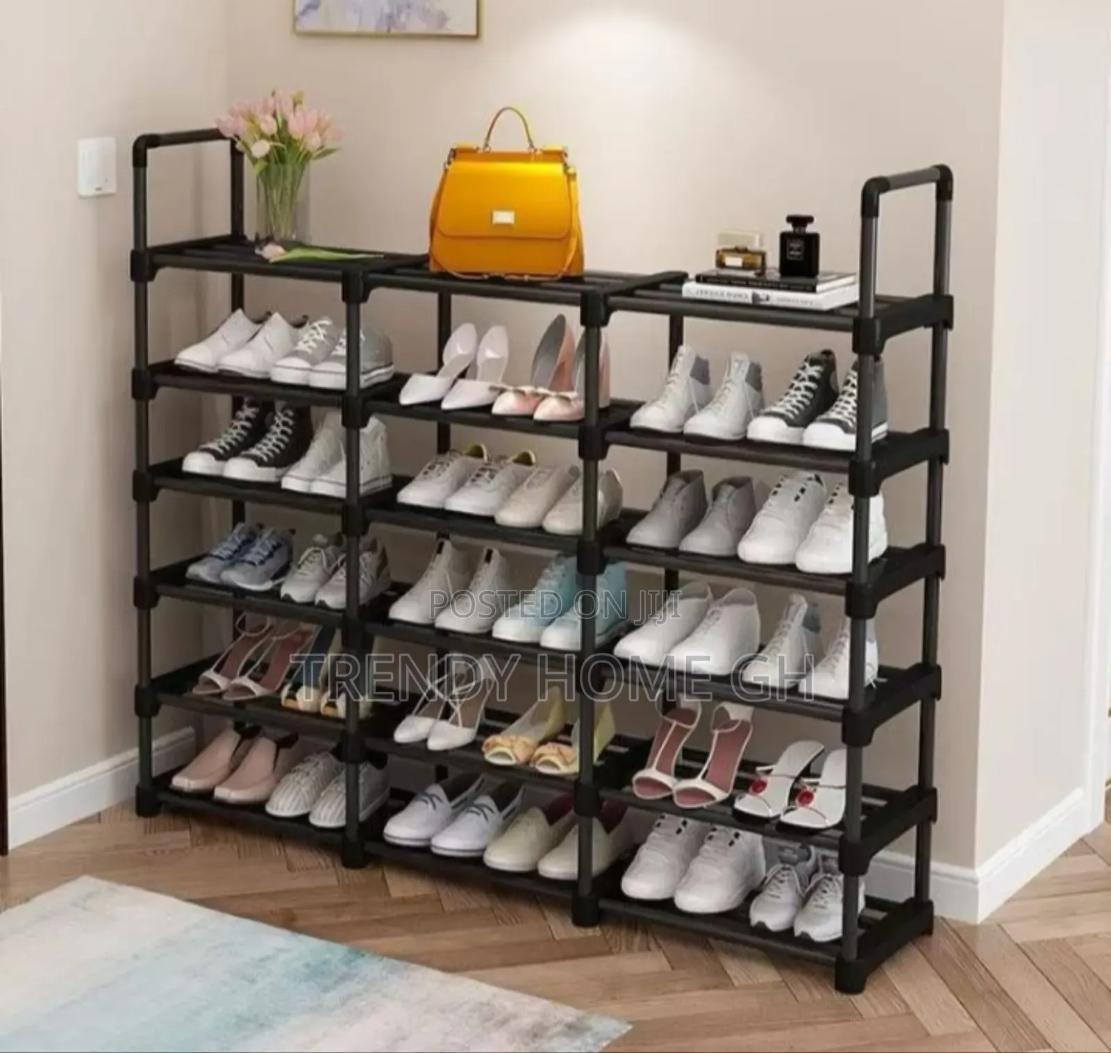 Quality 6-Layer Shoe Rack – Strong Space-Saving
