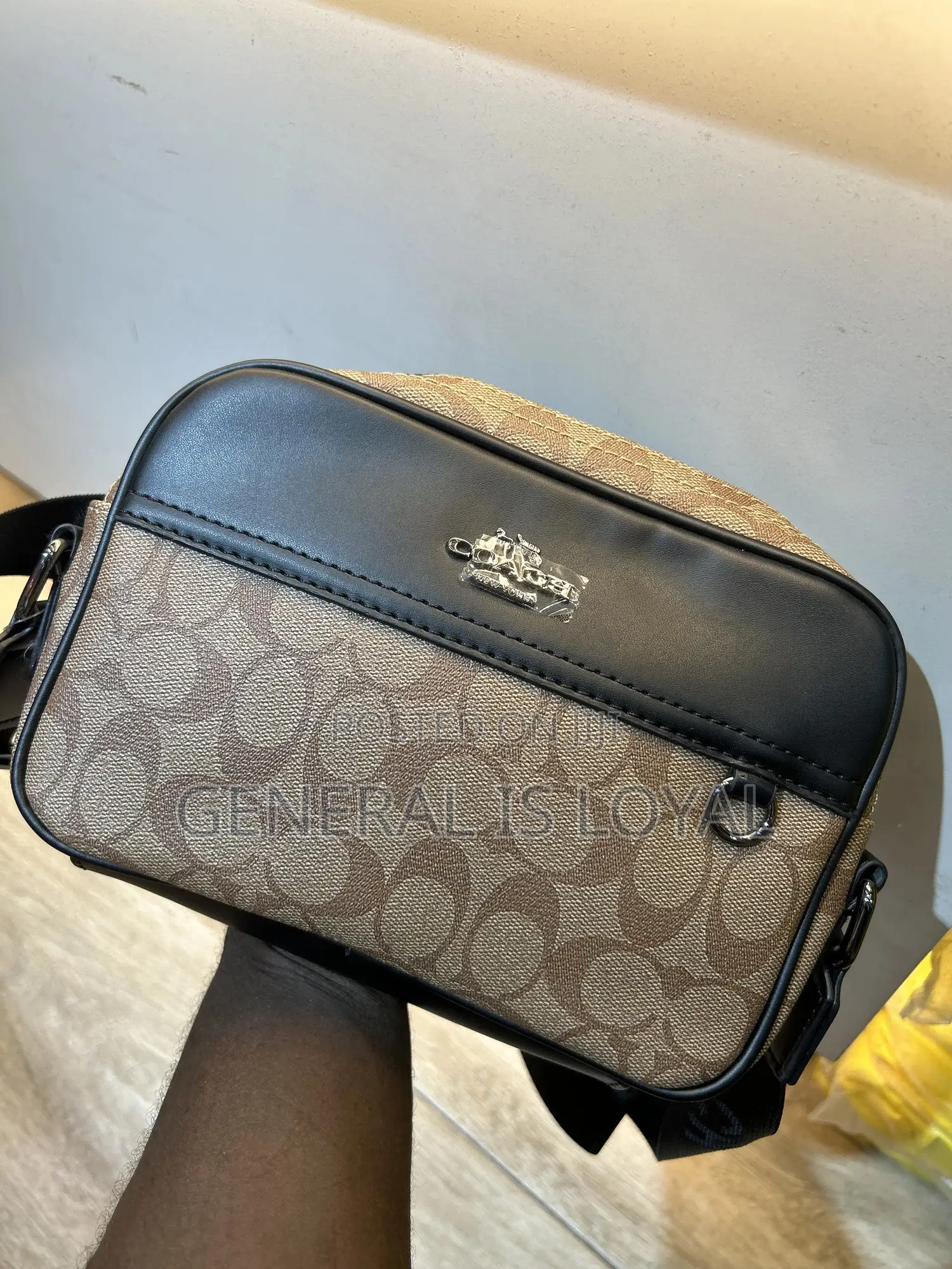Coach Graham Crossbody Bag In Signature Coated