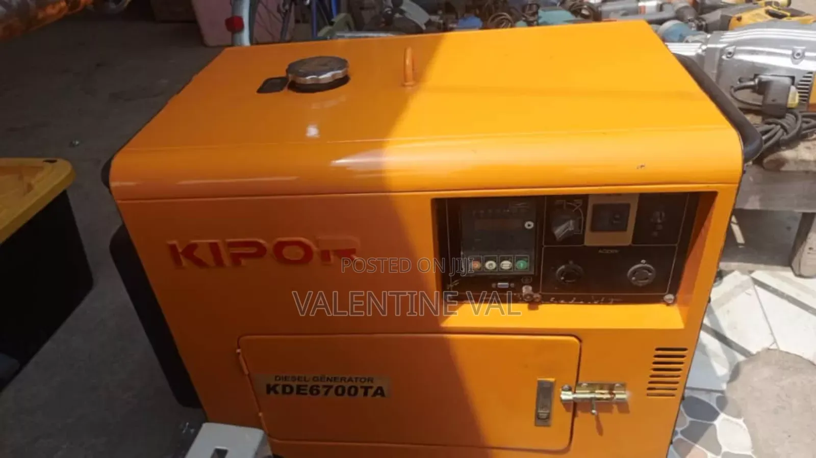 Kipor 5.5 Kva Generator Working Perfectly
