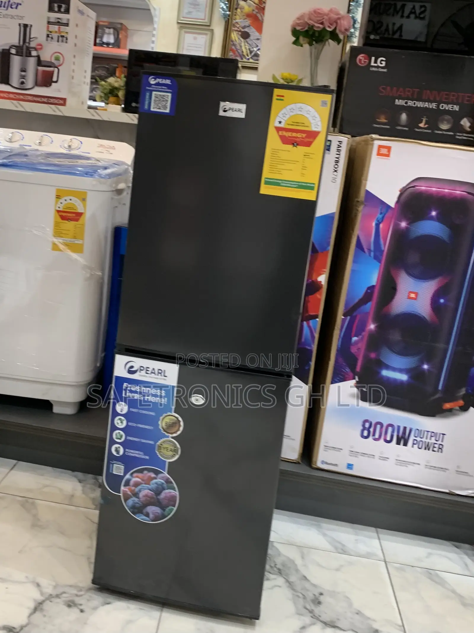 Fabulous New Bottom Mount 102l Pf-144b Grey Dark Fridge