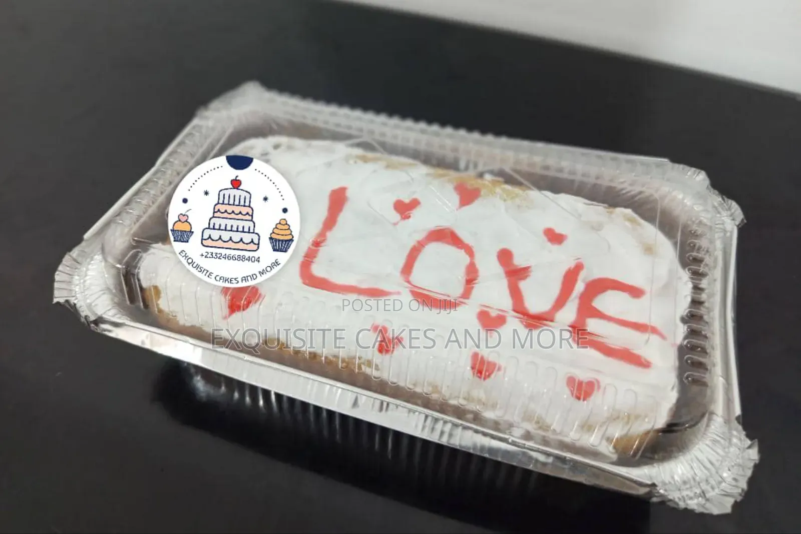 Cake Loaf With Cream/ Parfait Large