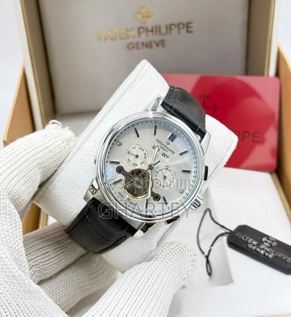 Men’S Bold High Quality Patek Philippe Engine Watch