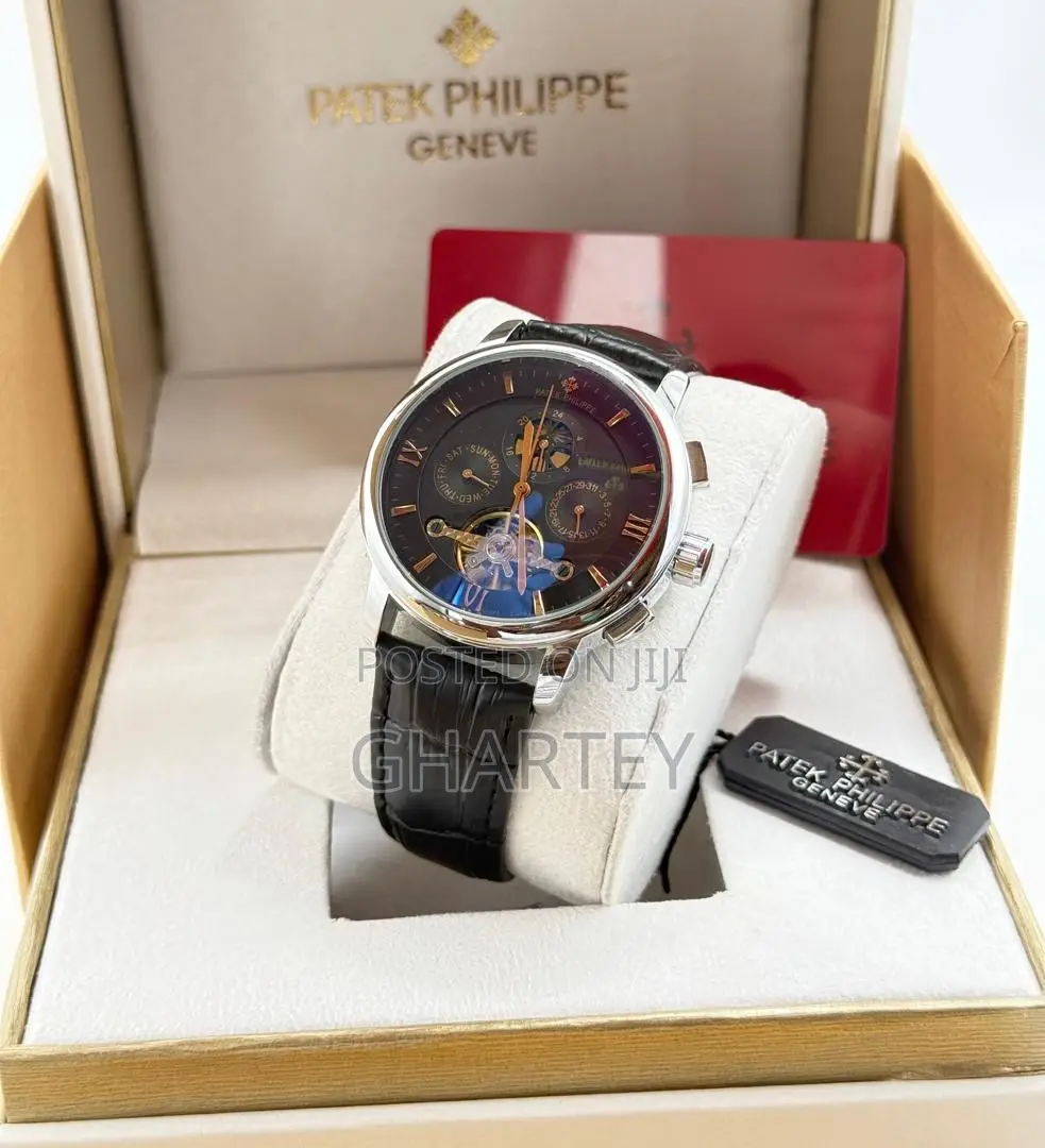Men’S Bold High Quality Patek Philippe Engine Watch
