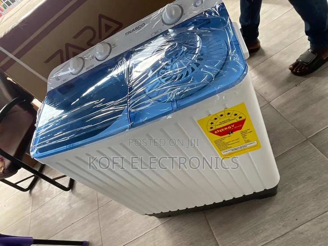 Nasco 10kg Washing Machine Reliable Family-Size Cleaner
