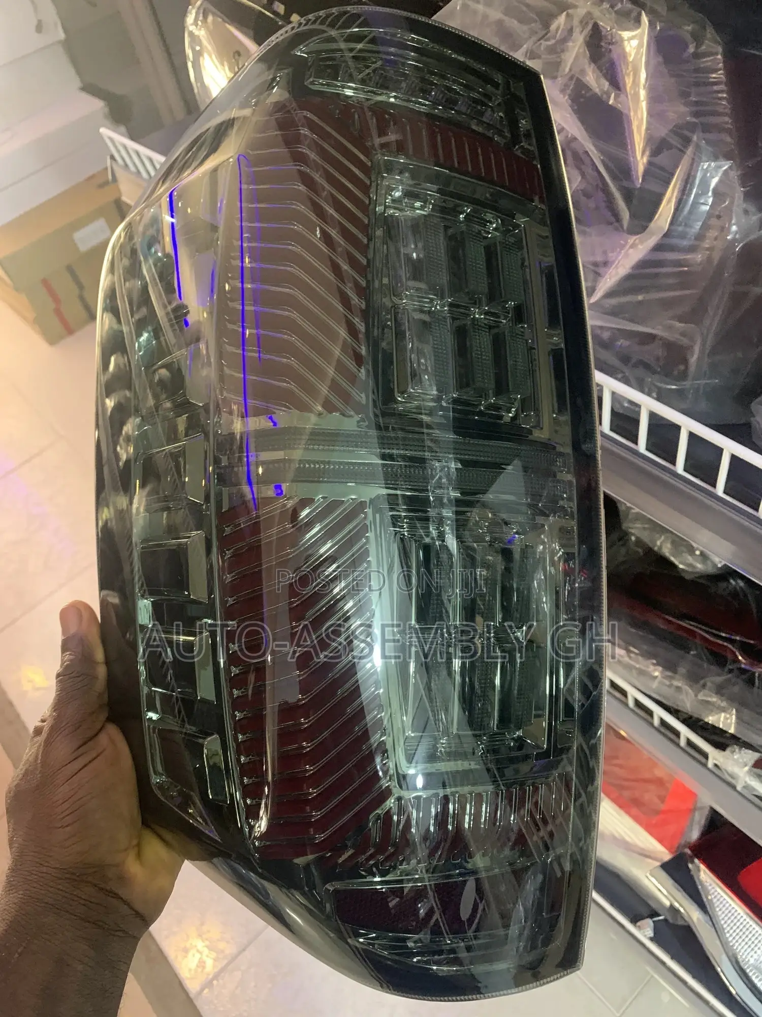 Toyota Tundra 2014-2021 Smoke Tail Light (Full Led) Pair