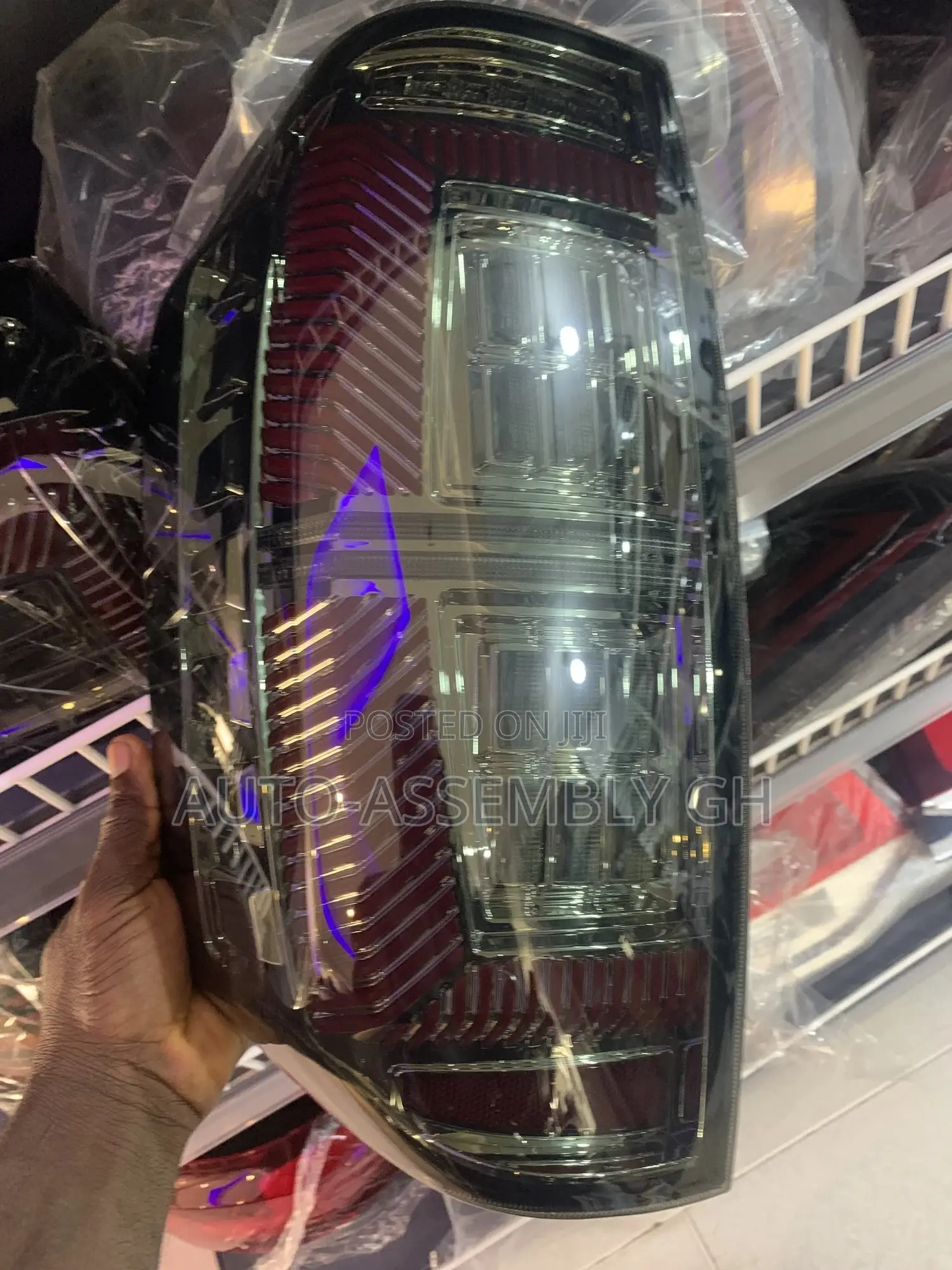 Toyota Tundra 2014-2021 Smoke Tail Light (Full Led) Pair