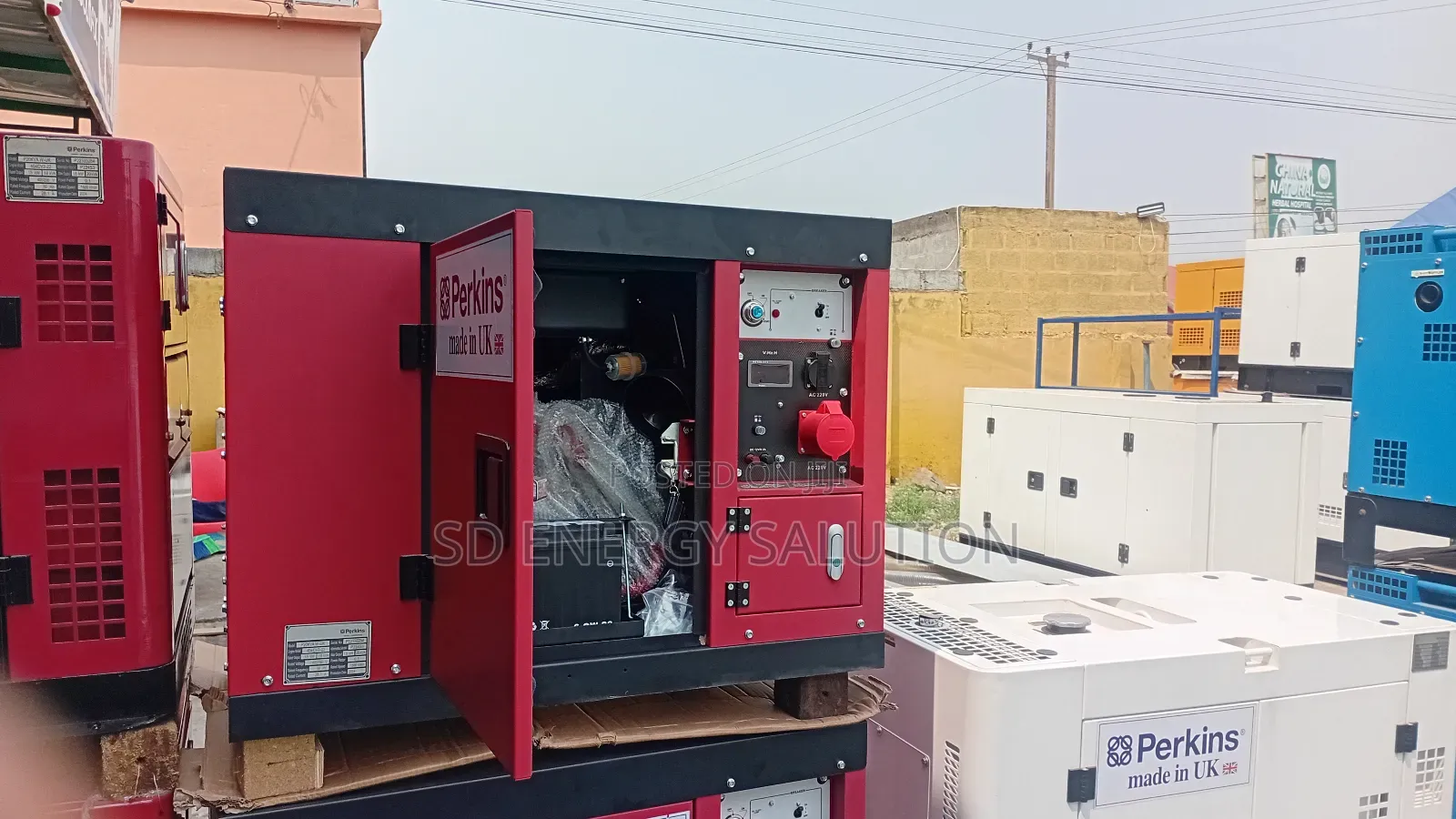 Perkins 18kva Diesel Backup Power