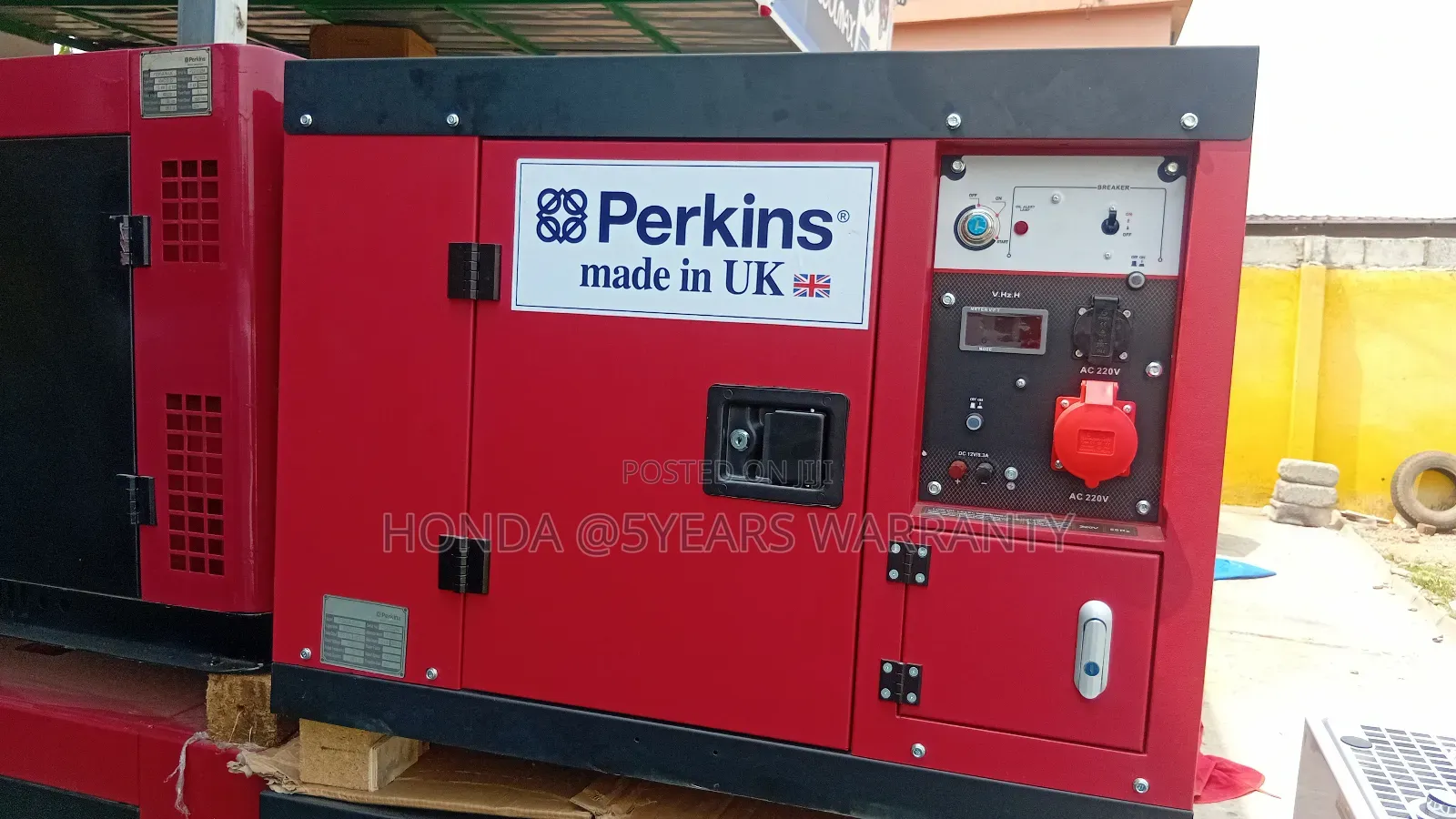 Pperkins Diesel Generator 18kva – Clean 18kva Output