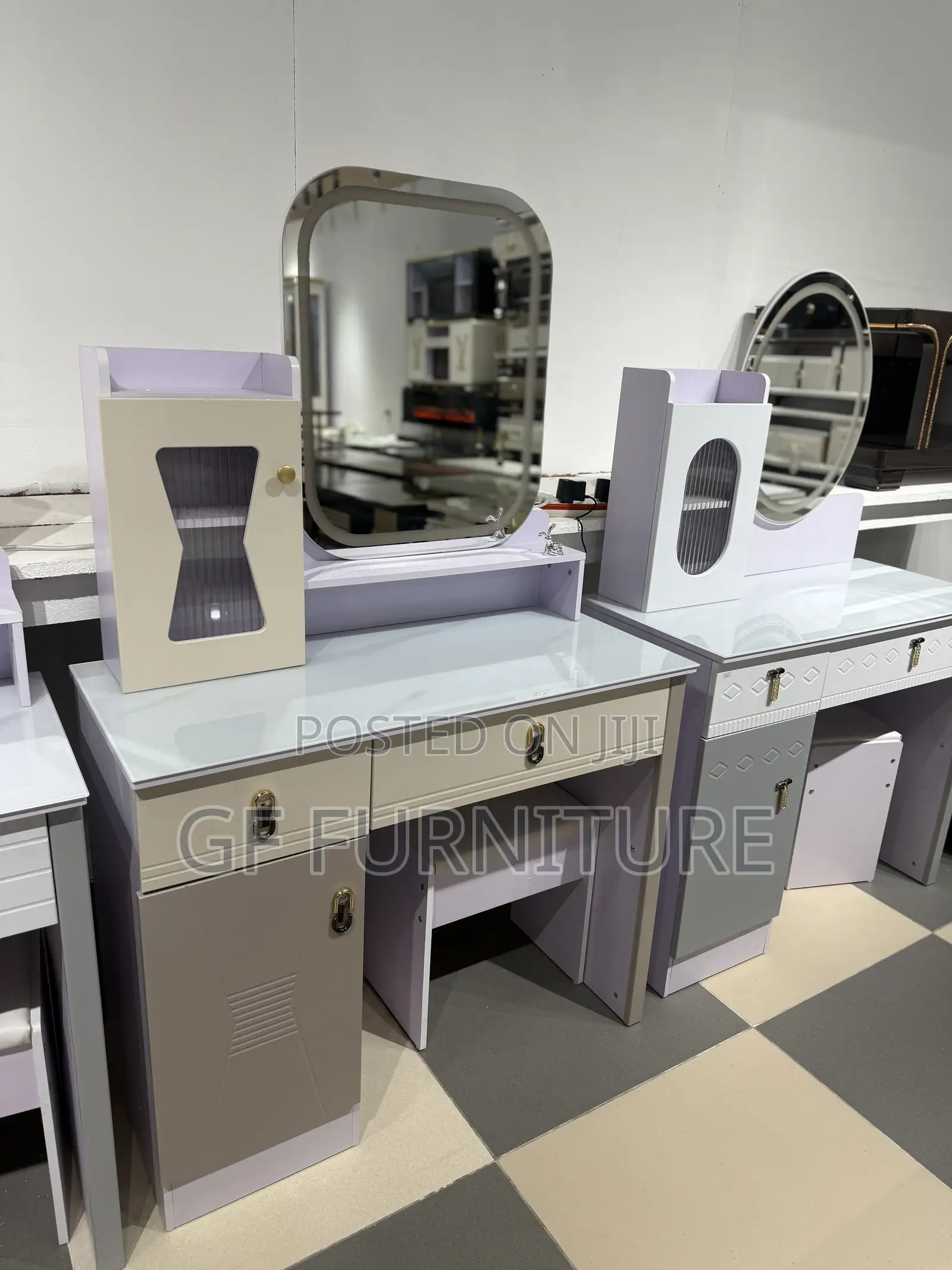 Modern All-in-One Luxury Dressing Suite