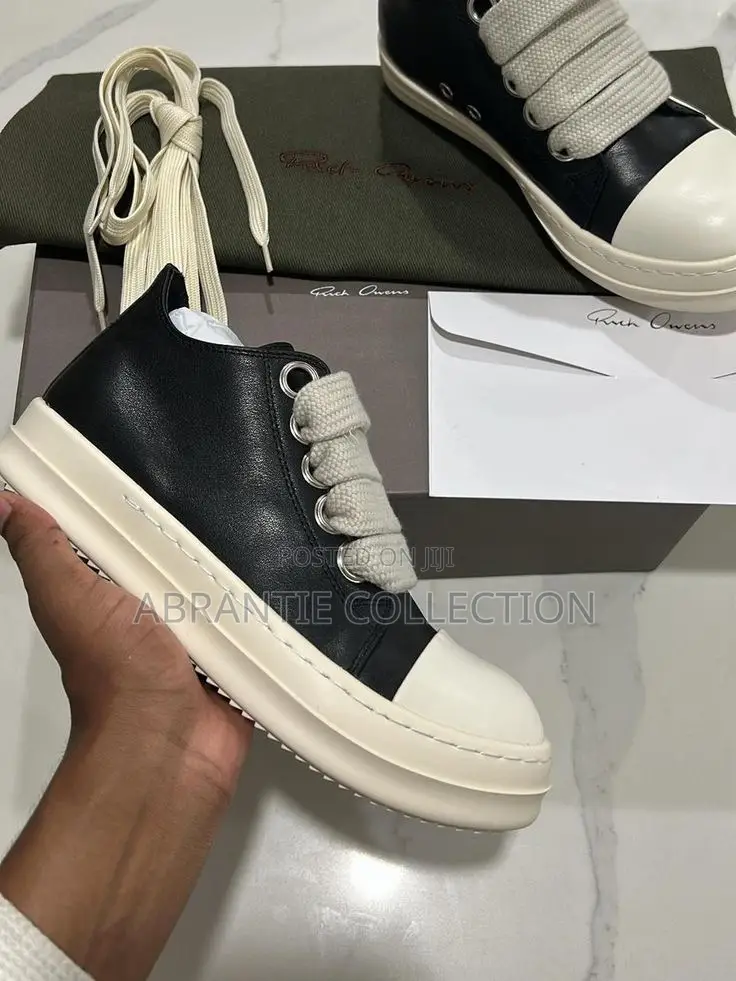 Rick Owen’S Jumbo Lace Sneakers