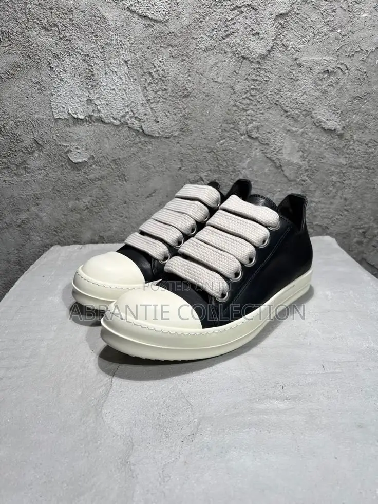 Rick Owen’S Jumbo Lace Sneakers