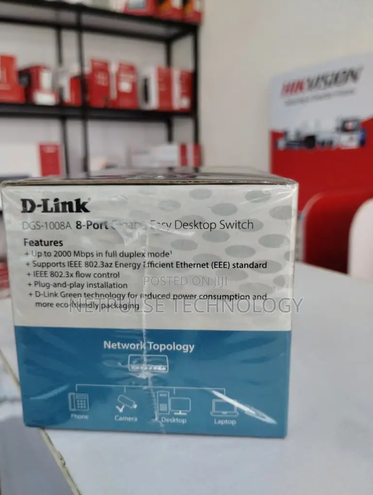 D-link 8-port Gigabit Easy Desktop Switch