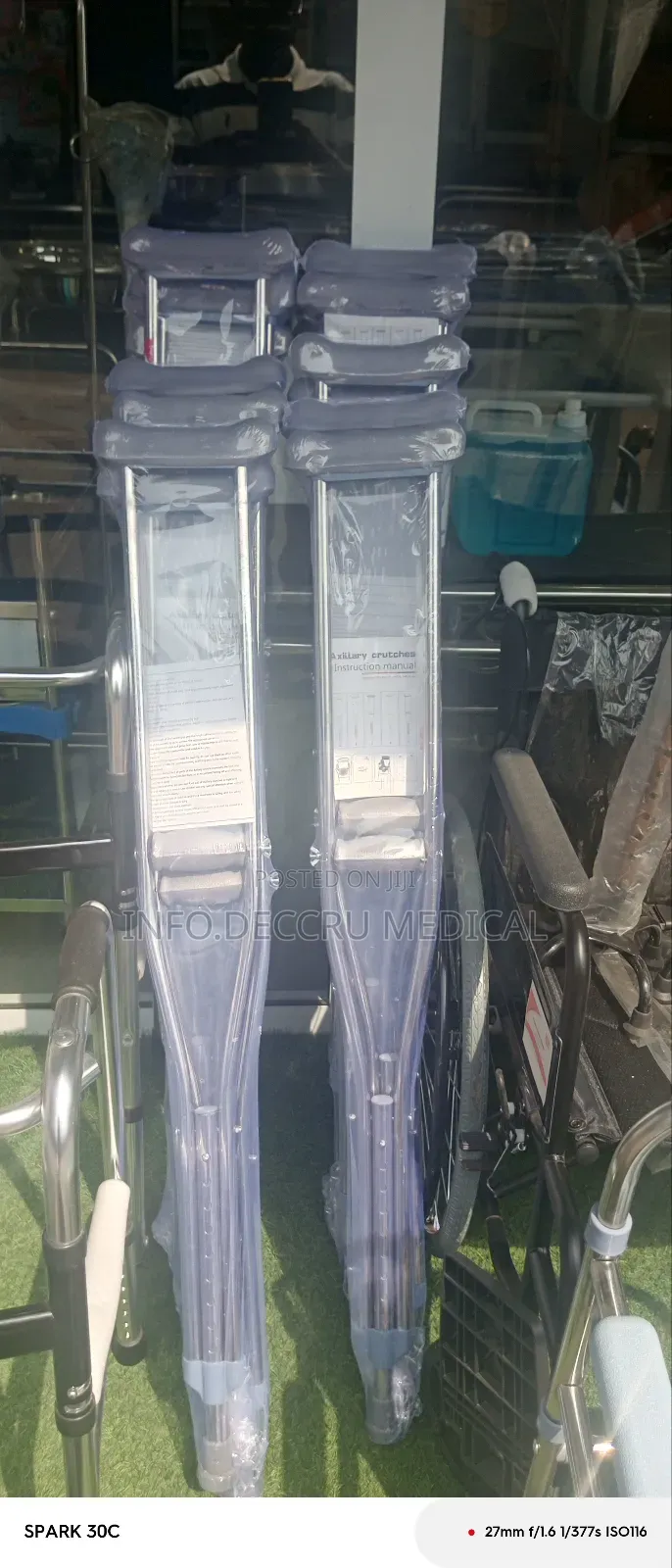 Armpit Crutches (All Sizes)