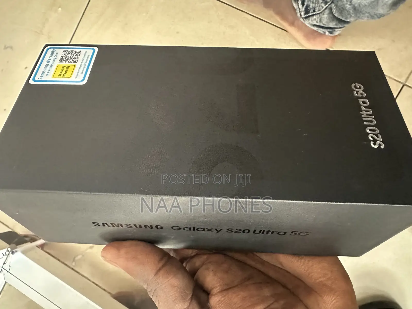 New Samsung Galaxy S20 Ultra 5G 256 GB Black