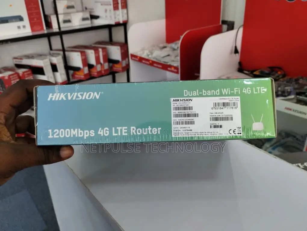 Hikvision 1200mbps 4g Lte Router Ds-3wr4g12c