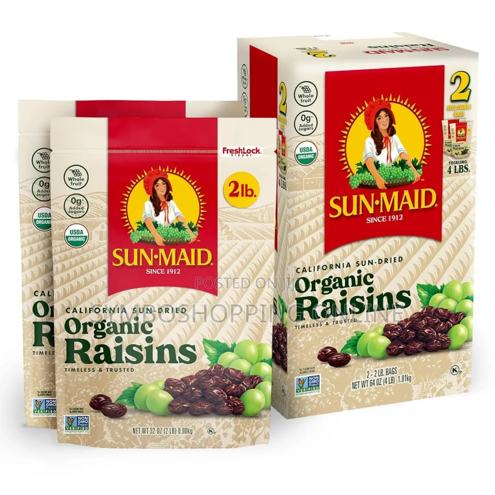 Sun-Maid Raisins(2pack)