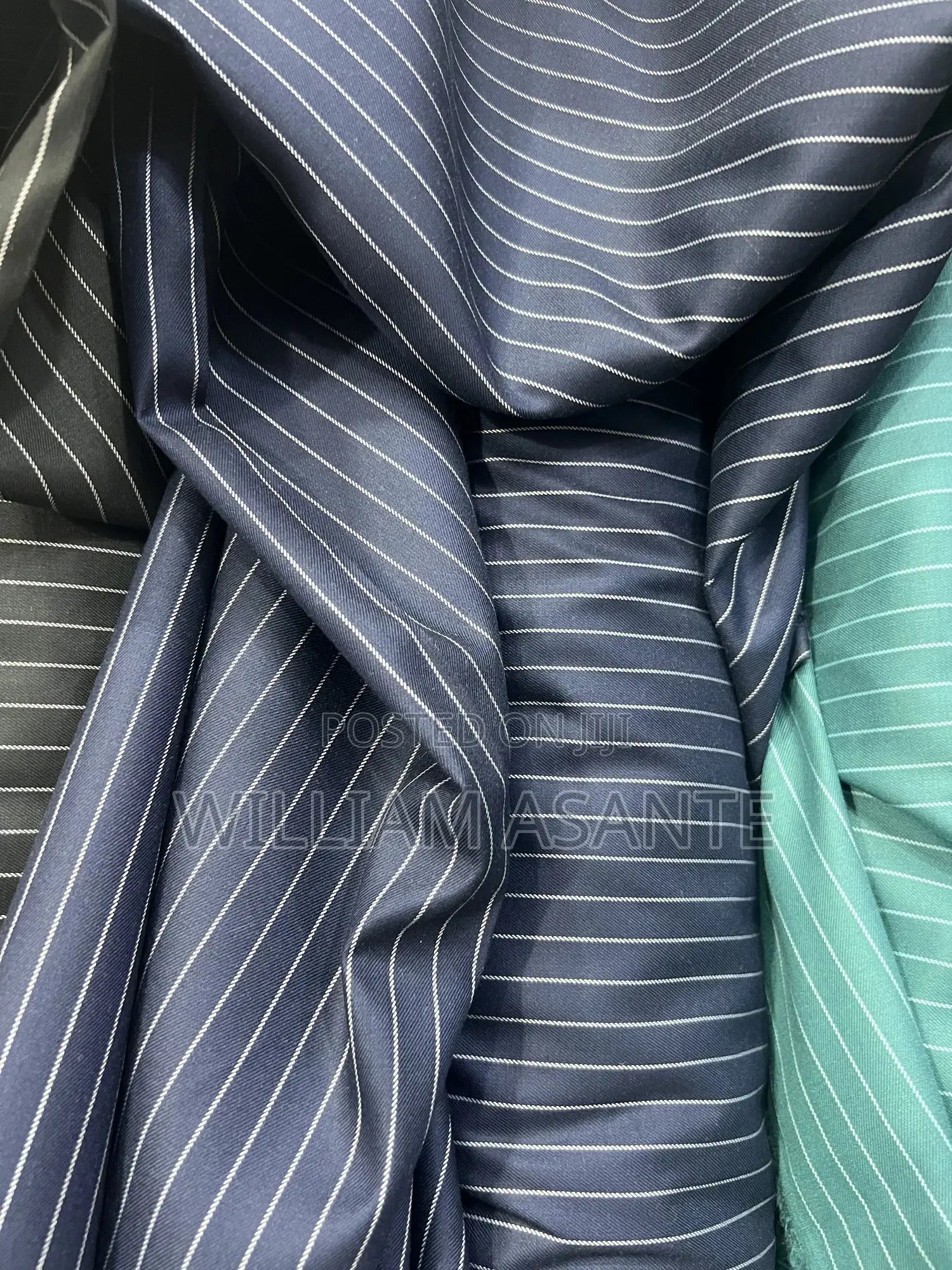 Suiting Fabrics With Stripes