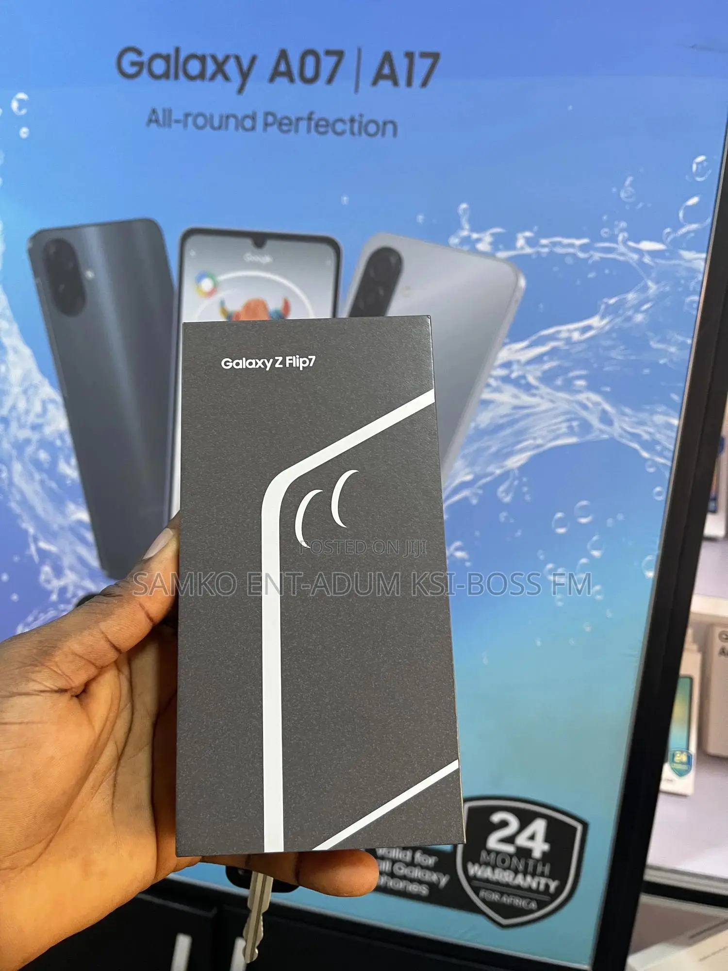 New Samsung Galaxy Z Flip7 256 GB Black