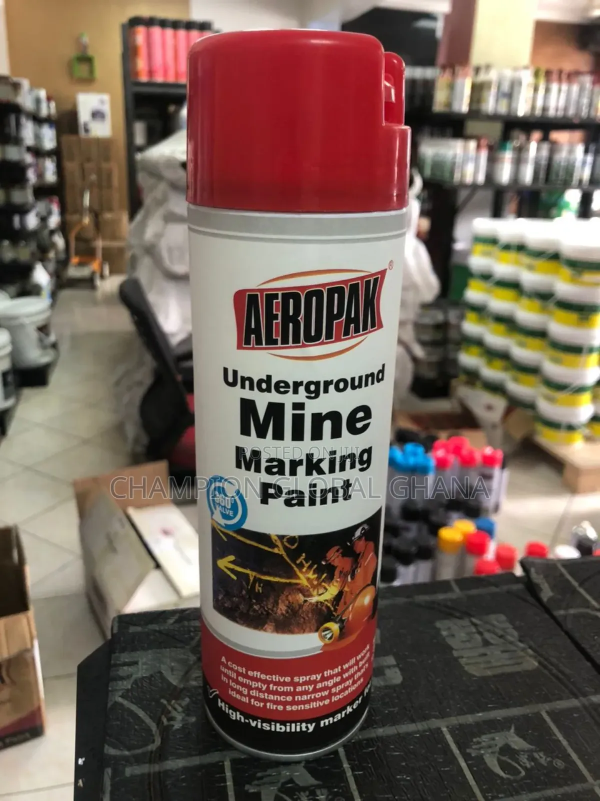 Underground Mine Marking Spray Paint
