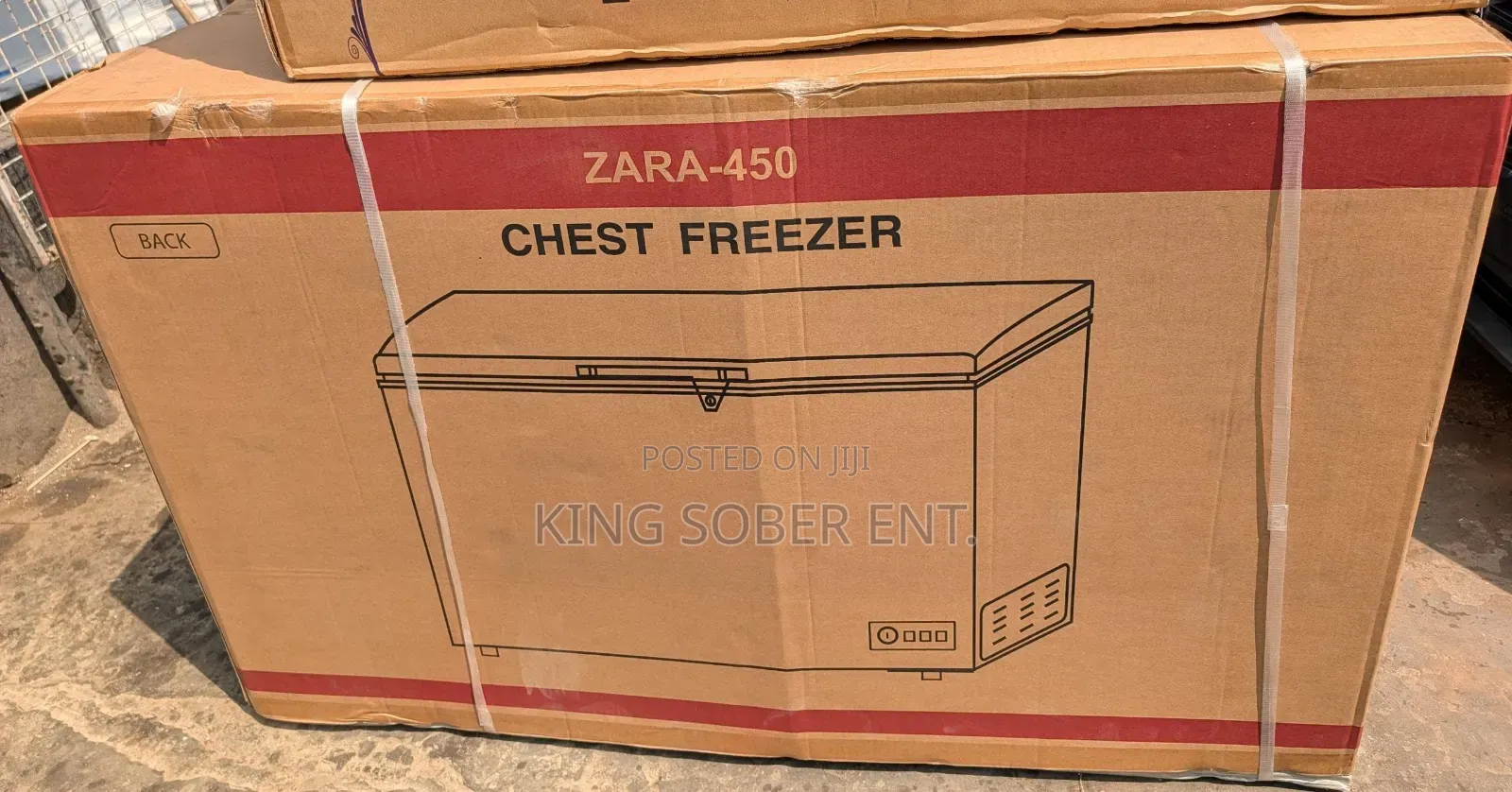 Zaara 450litters Chest Freezer