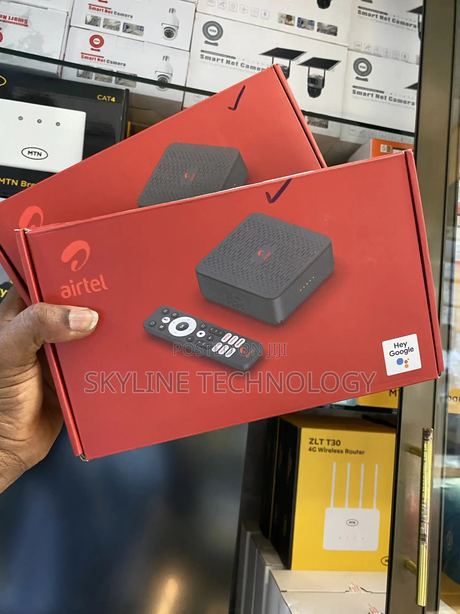 New Airtel Universal 4g And Android Tv Box.