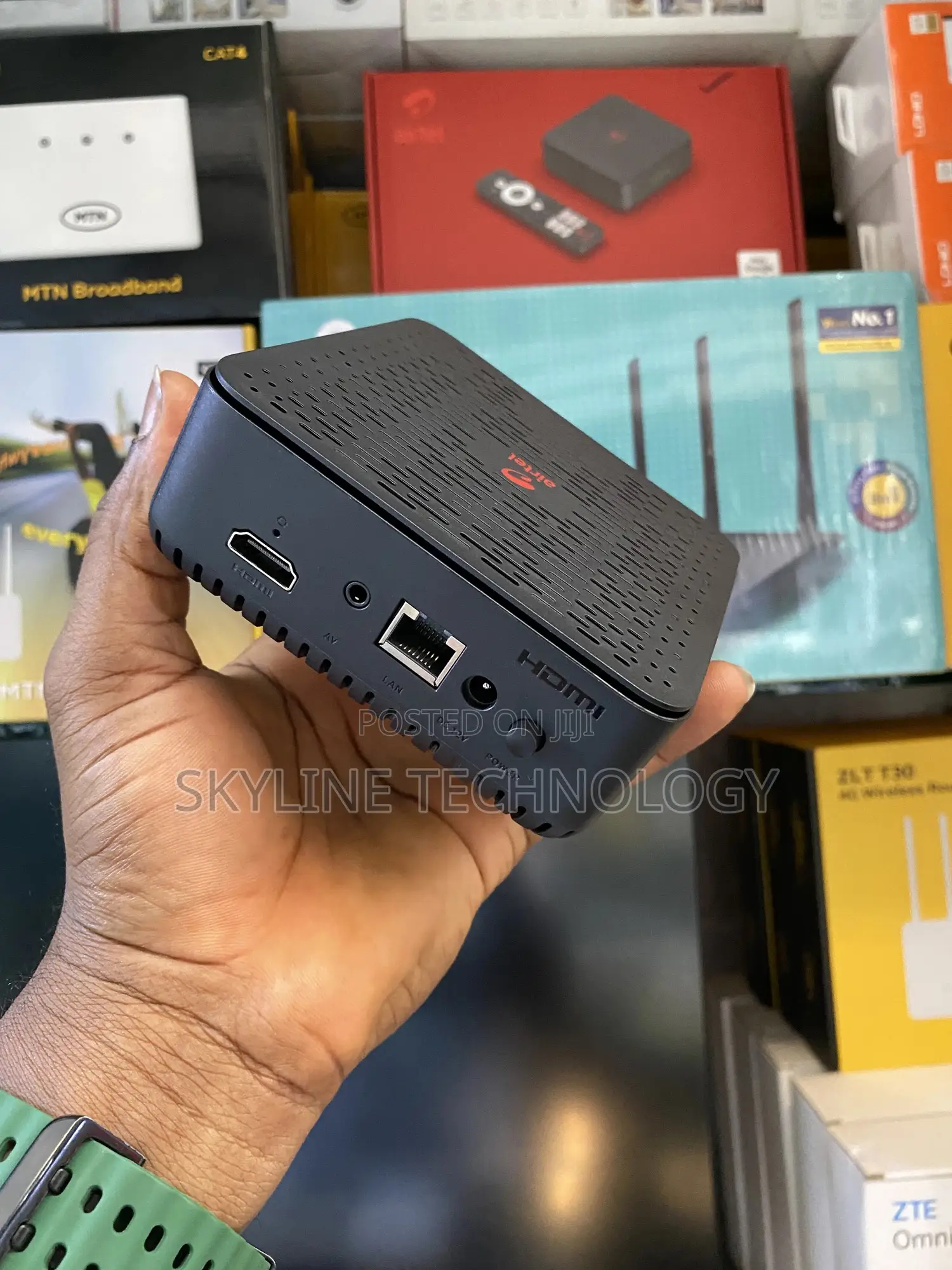 New Airtel Universal 4g And Android Tv Box.