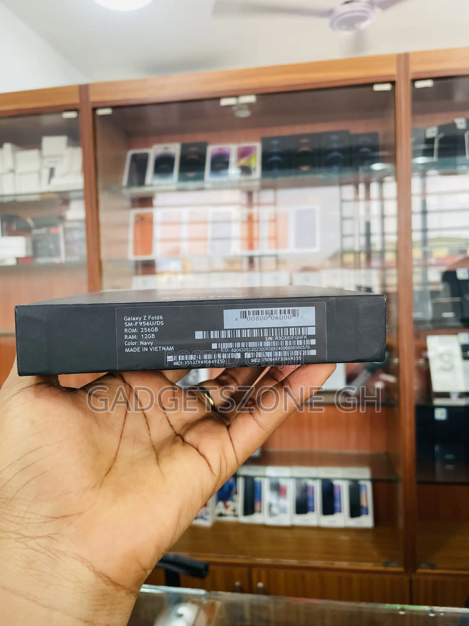 New Samsung Galaxy Z Fold6 256 GB Blue
