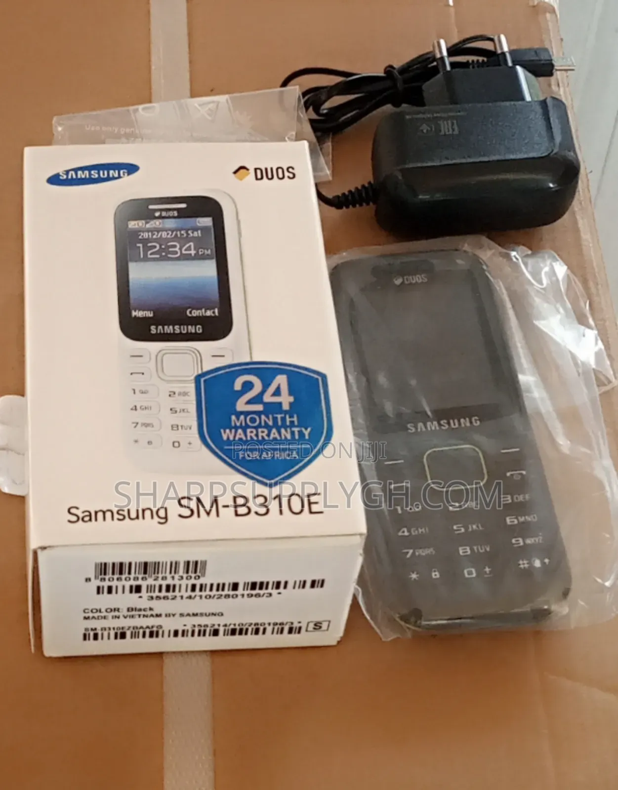 New Samsung S3100 Black