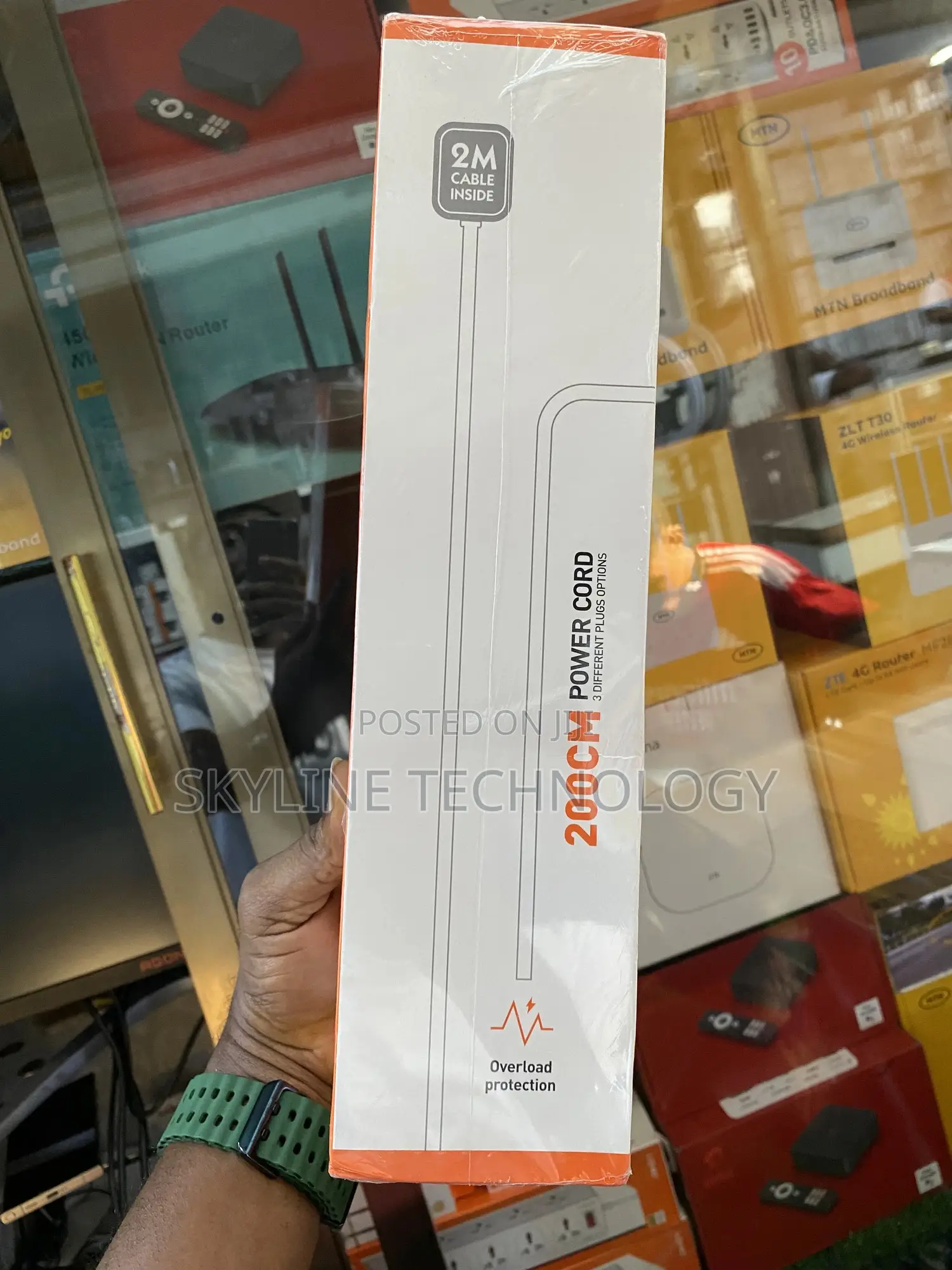 Smart Ldnio 2m Extention With 10 Outlets.