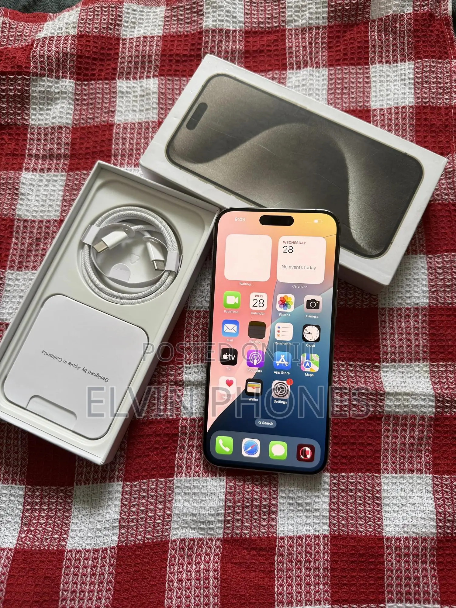 Apple iPhone 15 Pro Max 256 GB Silver