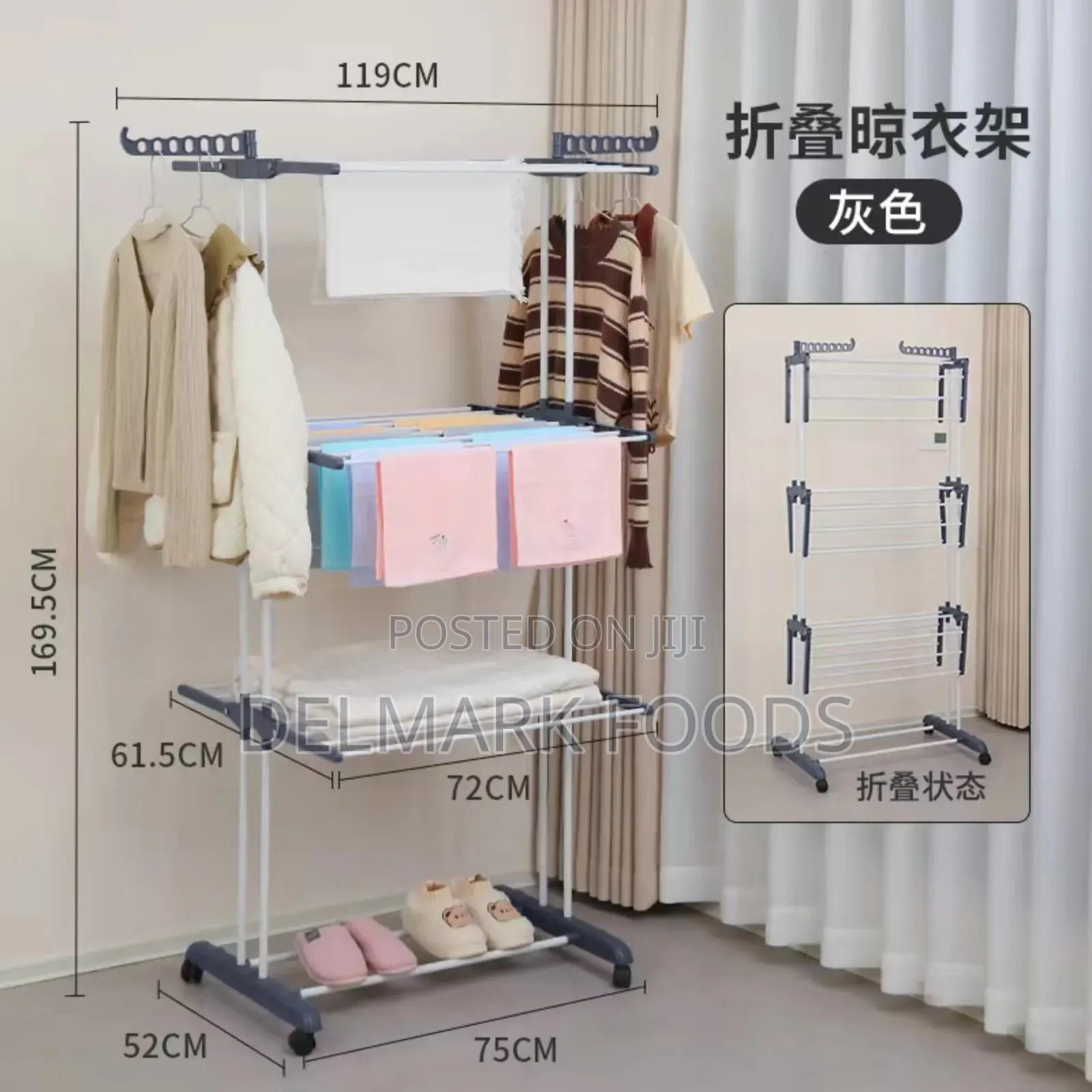 Indoor And Outdoor Drying Rack