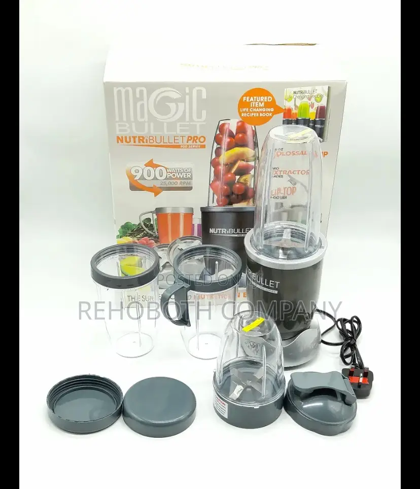 Nutribulletpro 900 Series Magic Bullet 900 Watt Power