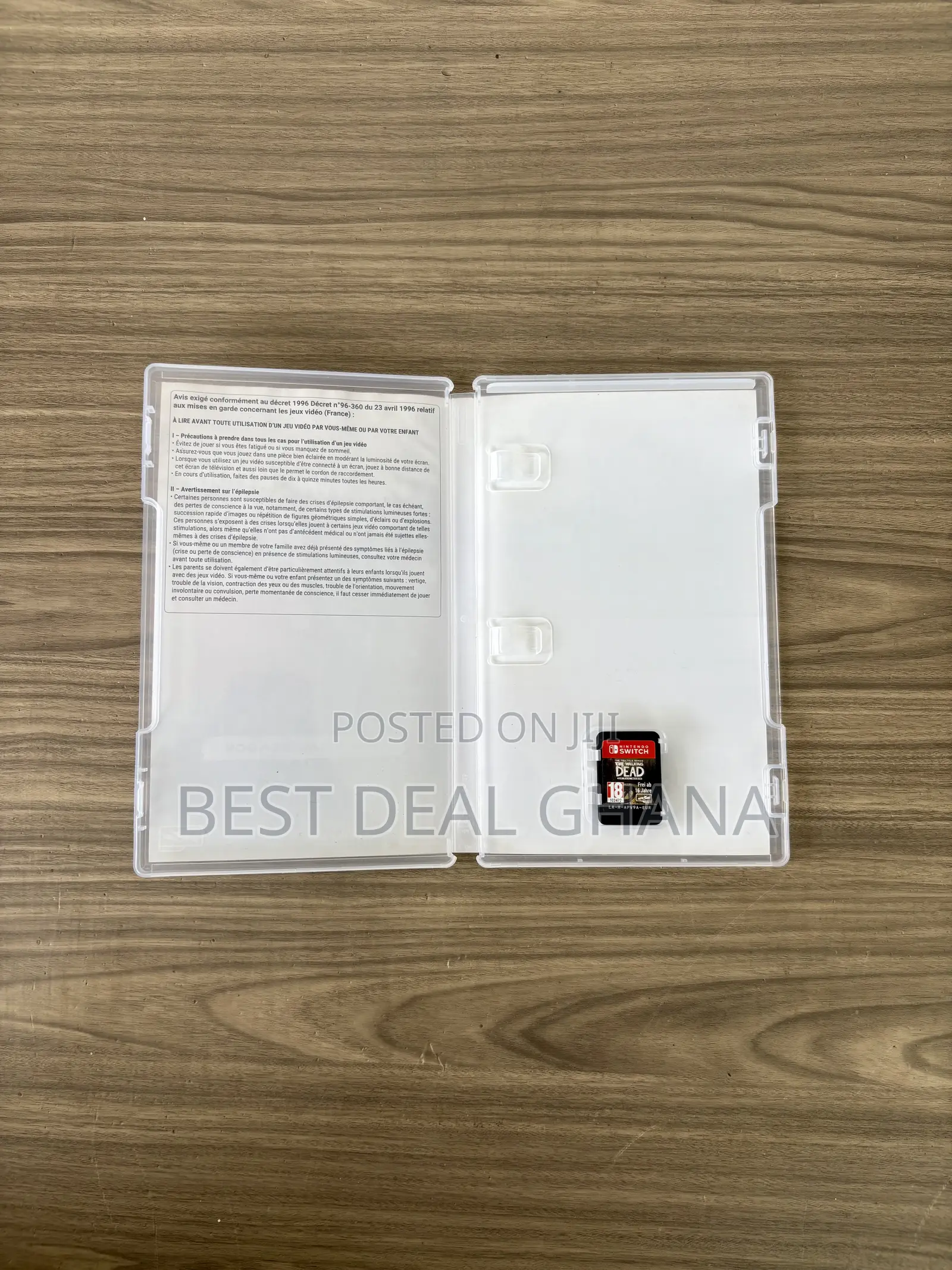 The Walking Dead the Final Season Nintendo Switch Cartridge