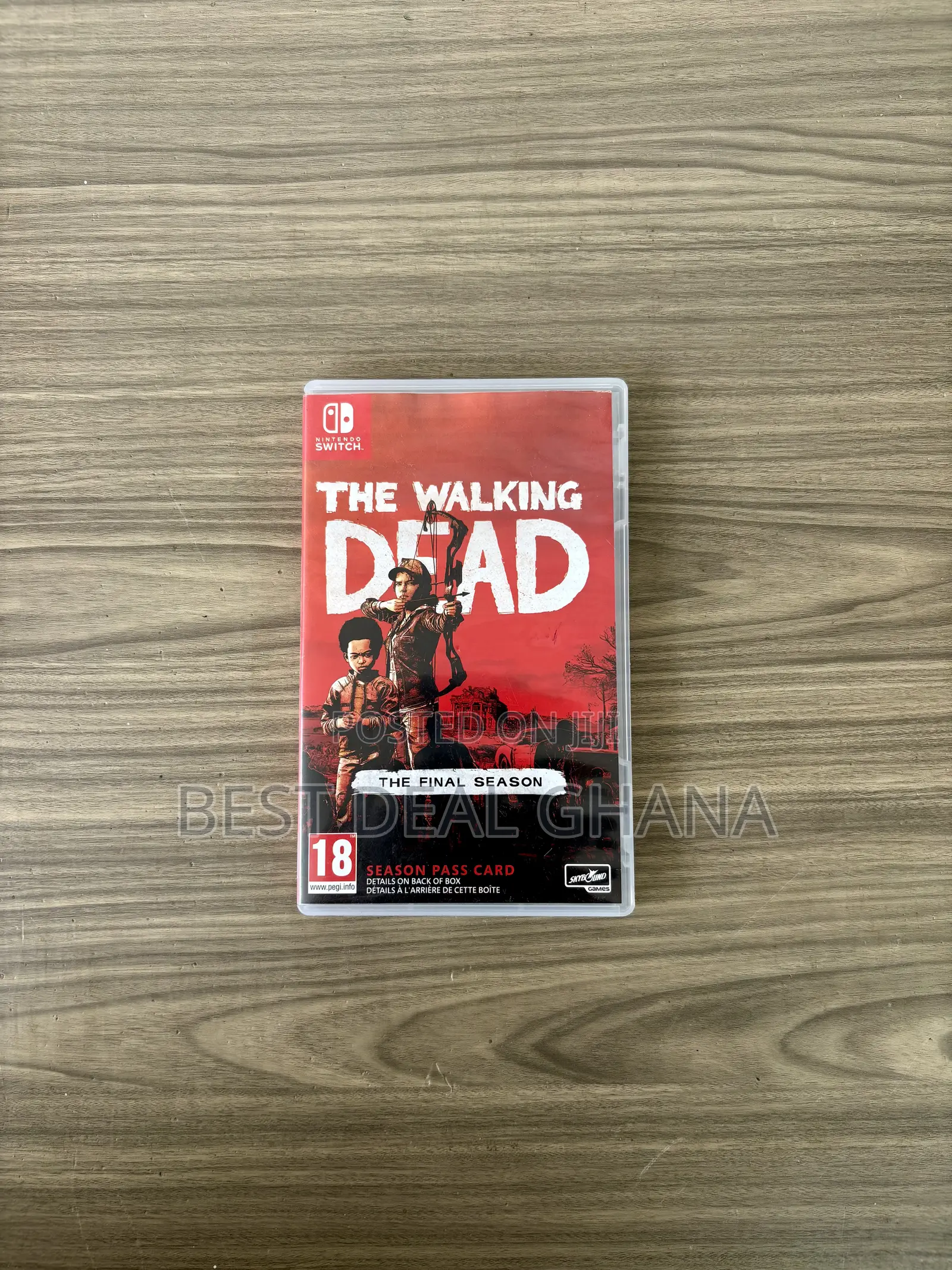 The Walking Dead the Final Season Nintendo Switch Cartridge