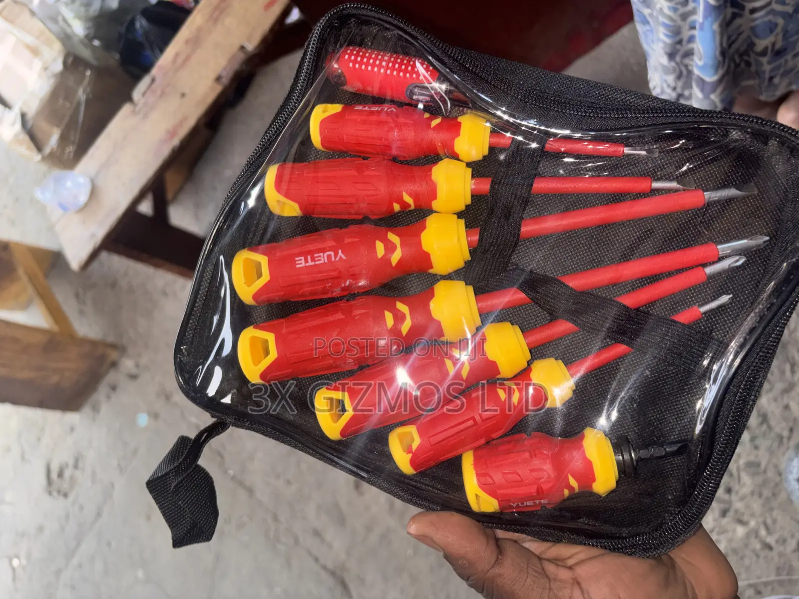 Screwdriver Set With Electrical Tester