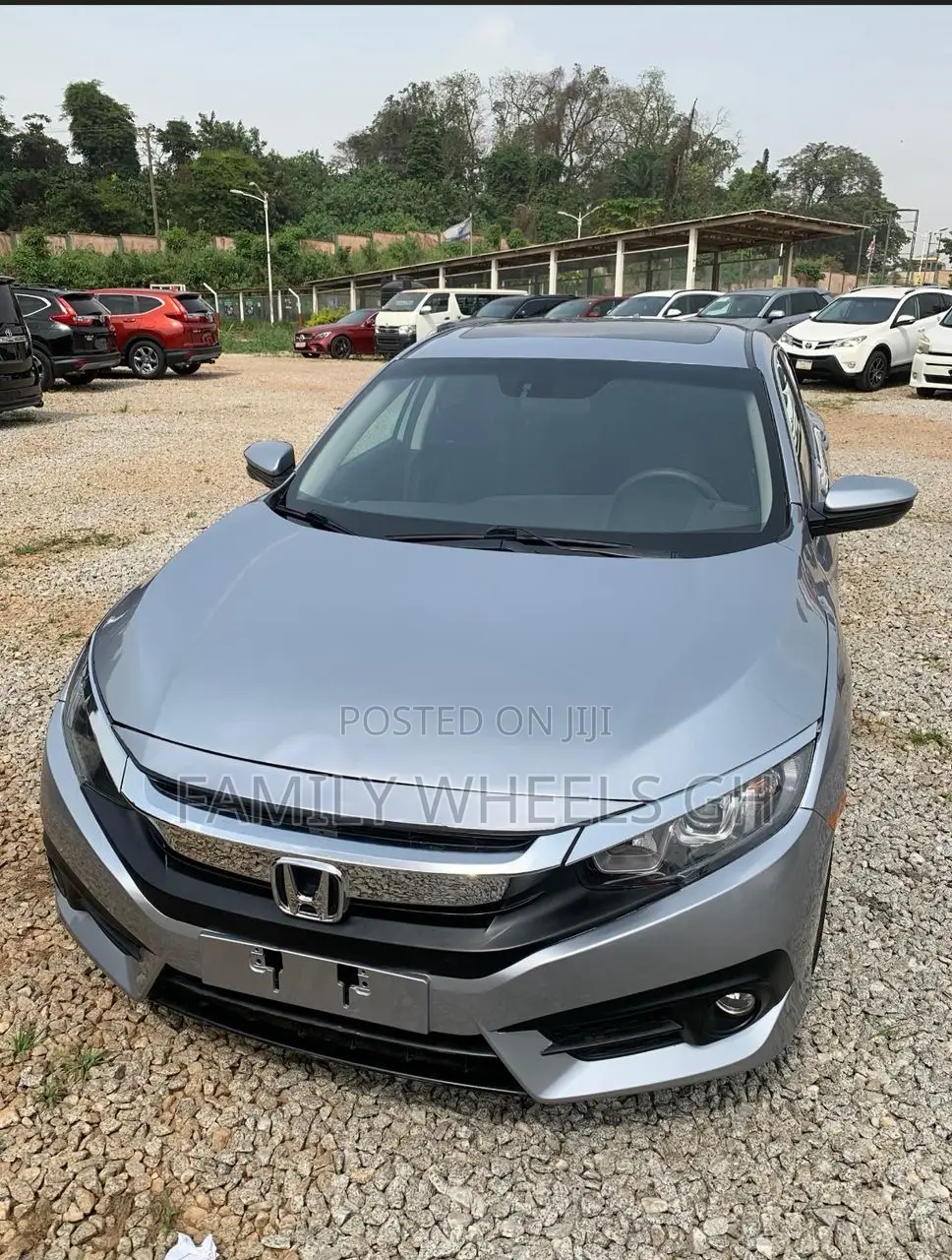 Honda Civic EX-L Sedan 2018 Gray