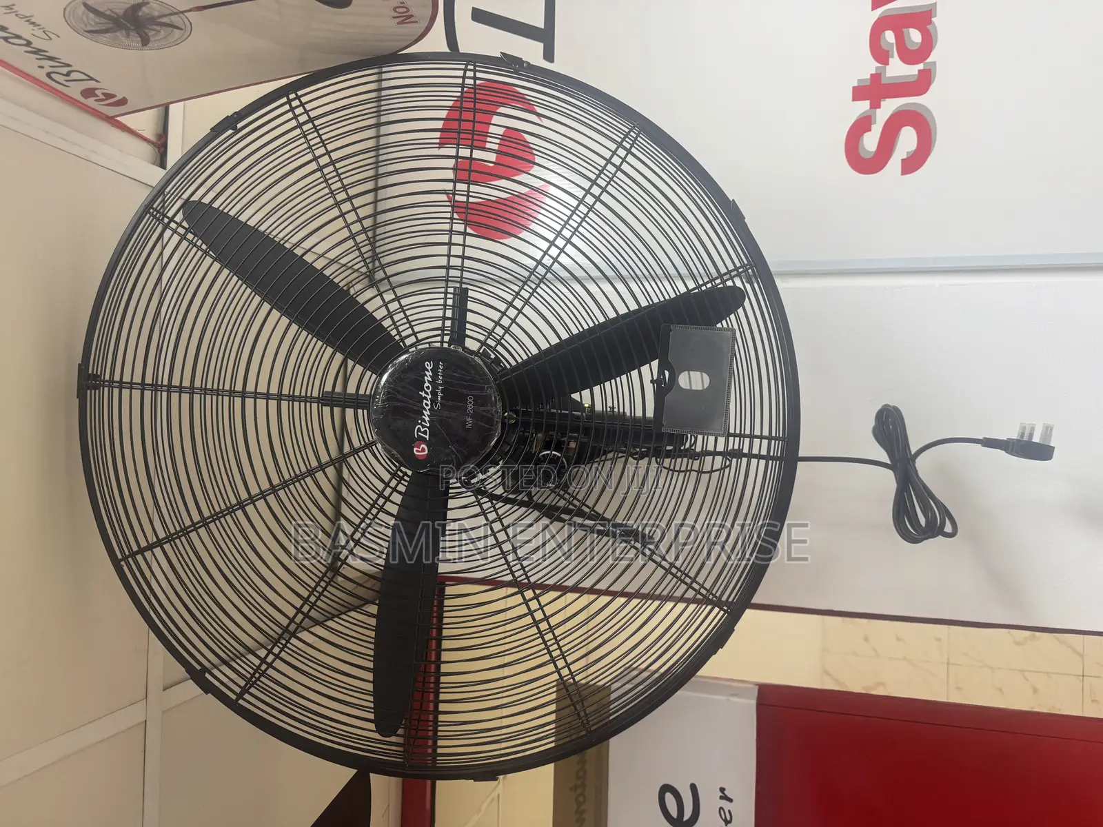 Binatone Industrial Wall Fan 26 Inches
