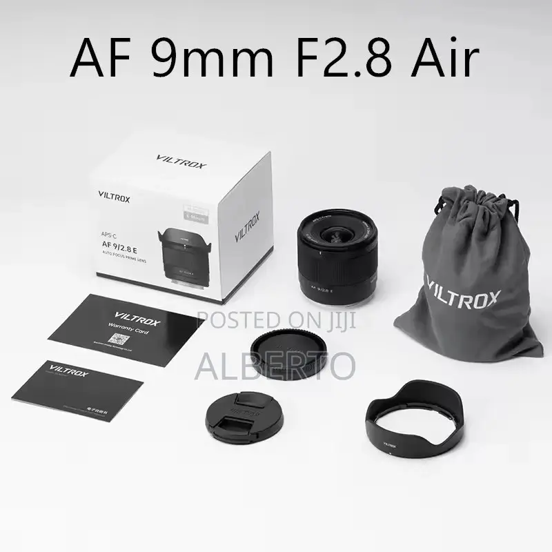Viltrox Af 9mm F2.8 Air Aps-C Auto Focus Prime Lens for Sony E-Mount