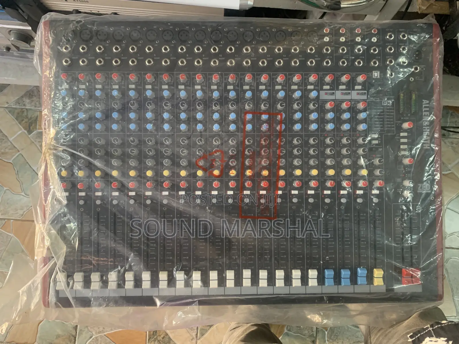 Zed Allen Heath 22fx Channel Mixer