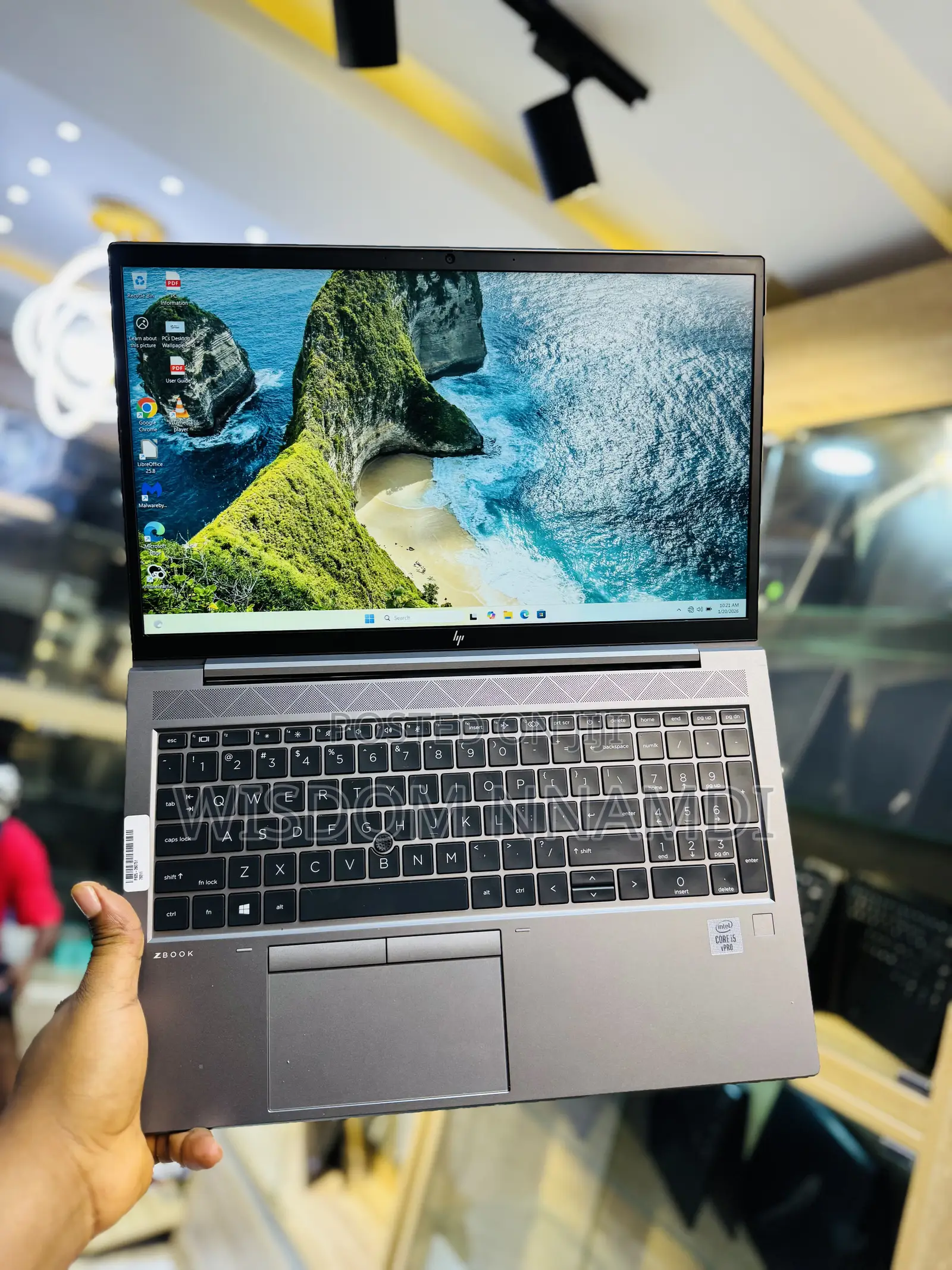 Laptop HP ZBook Firefly 15 G7 16GB Intel Core i5 SSD 500GB