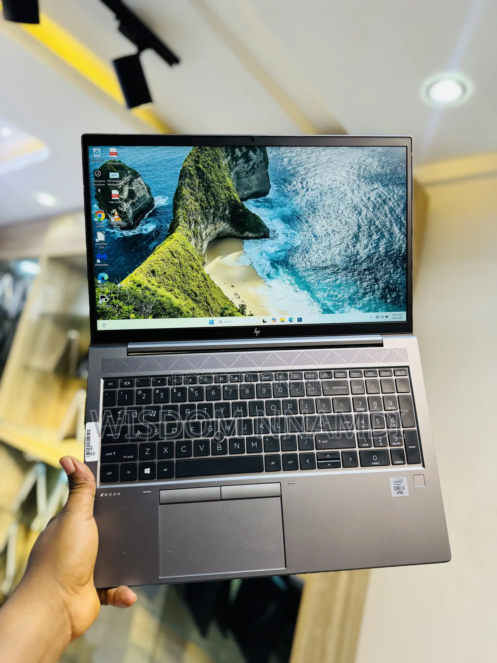 Laptop HP ZBook Firefly 15 G7 16GB Intel Core i5 SSD 500GB