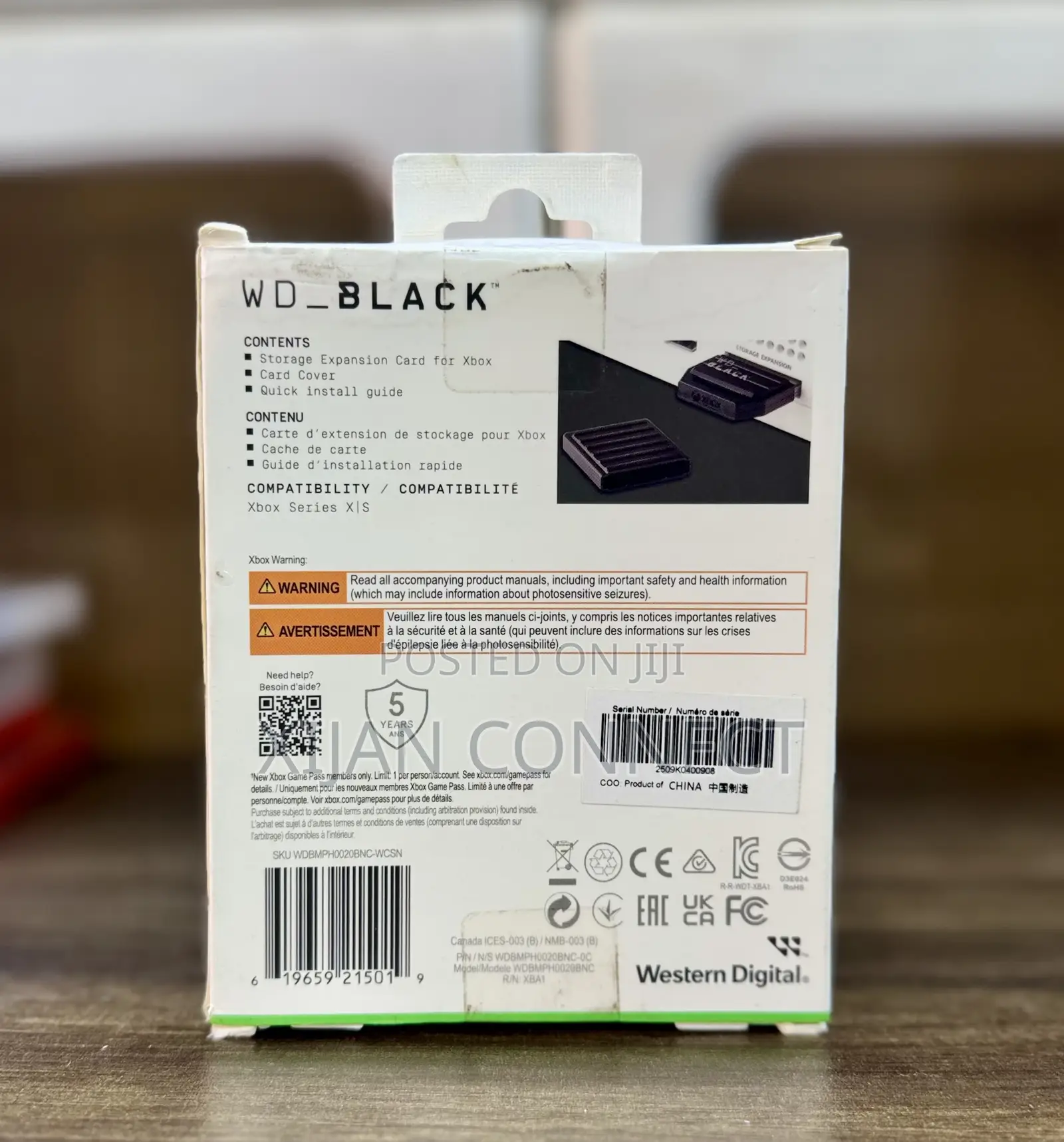 2tb Wd_blacktm C50 Storage Expansion Card for Xbox Series