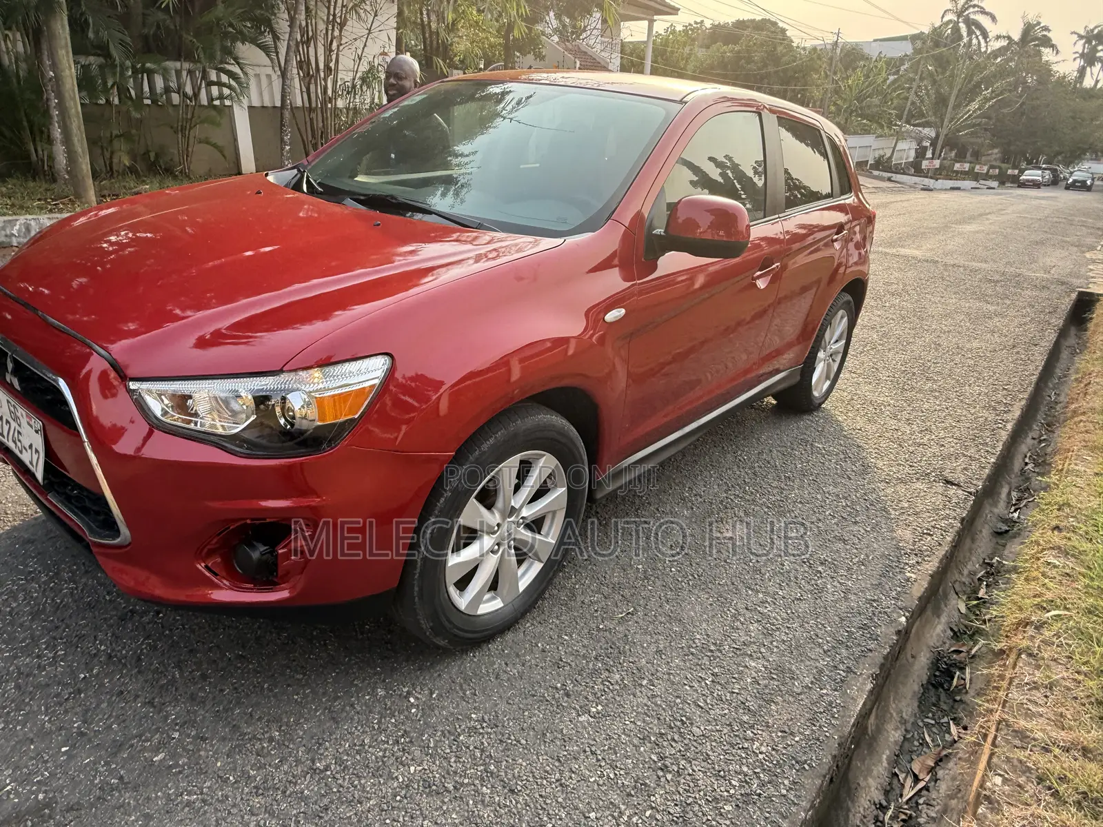 Mitsubishi Outlander 2014 Red
