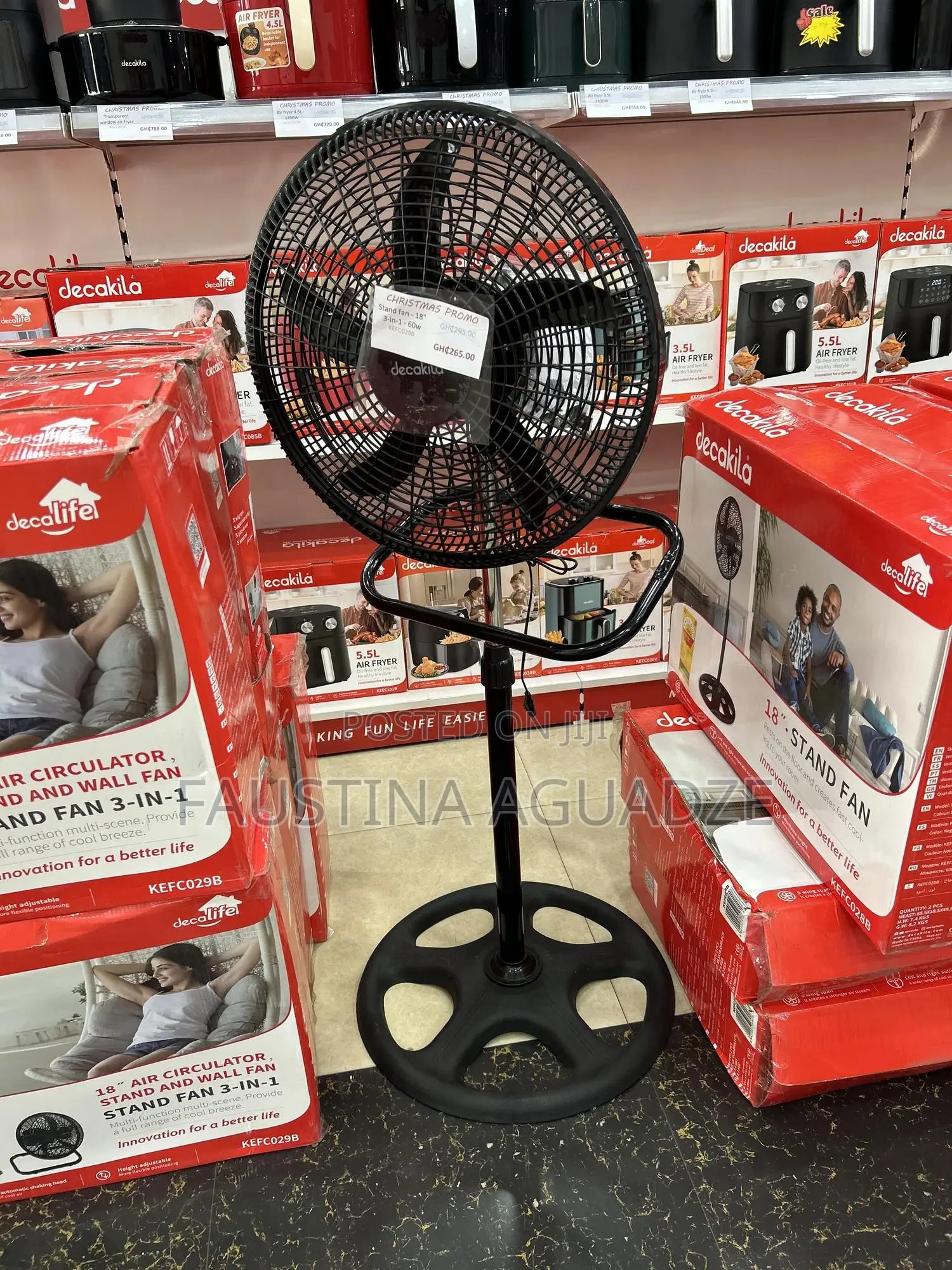 Decakila 3 in One Fan